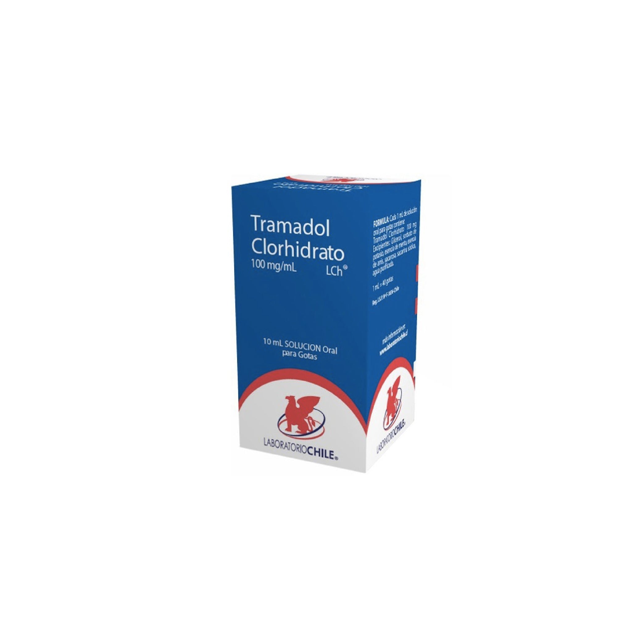 TRAMADOL 100mg/ml Gotas x 10ml