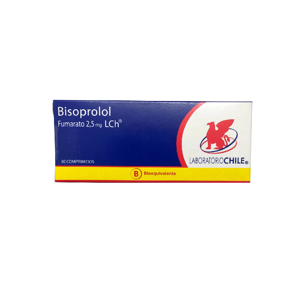 BISOPROLOL FUMARATO 2.5mg Comp. Rec. x 30