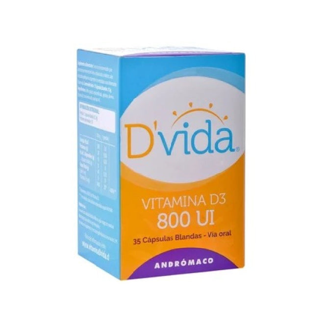 DVIDA 800 UI Caps. Blandas x 35