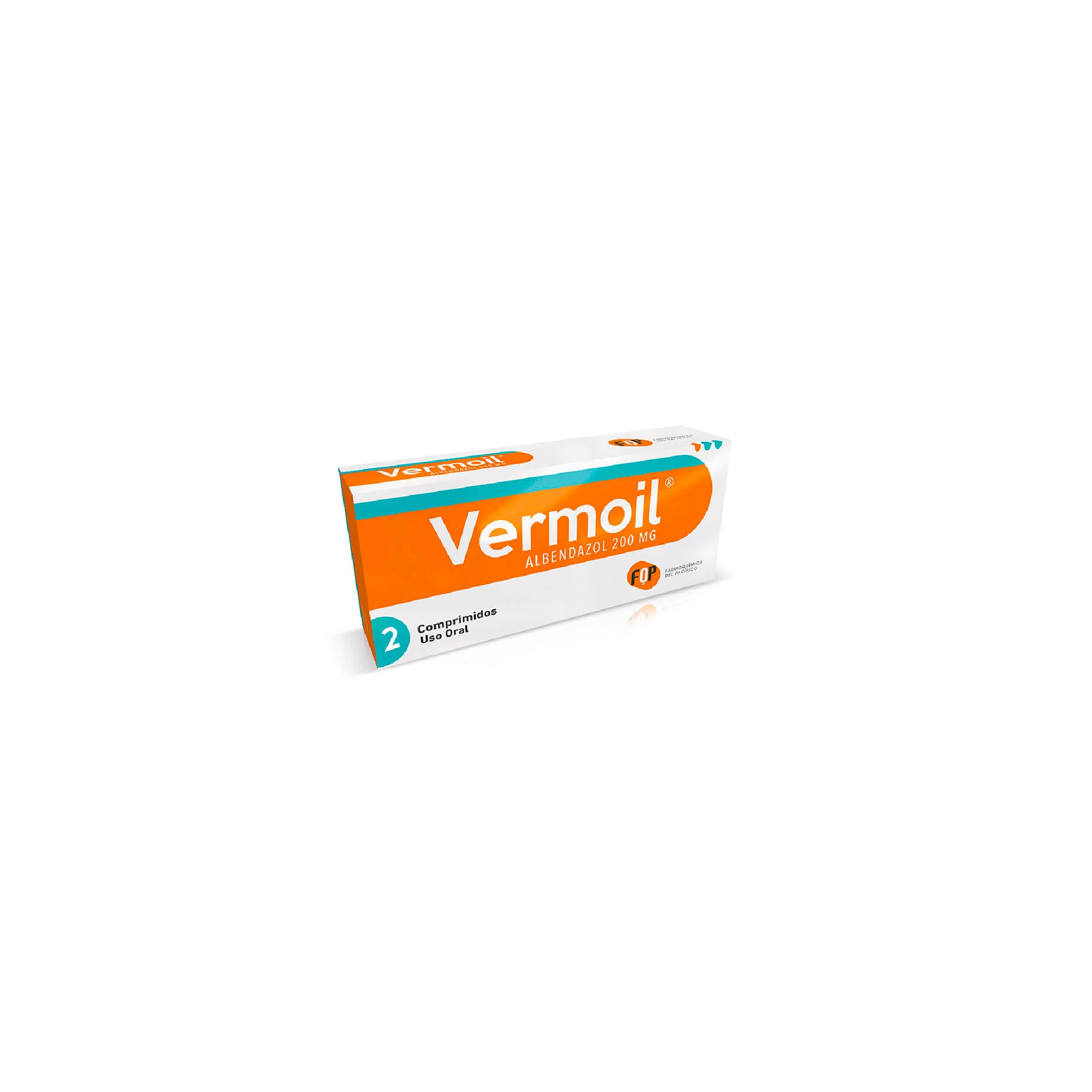 VERMOIL 200mg Comp. x 2