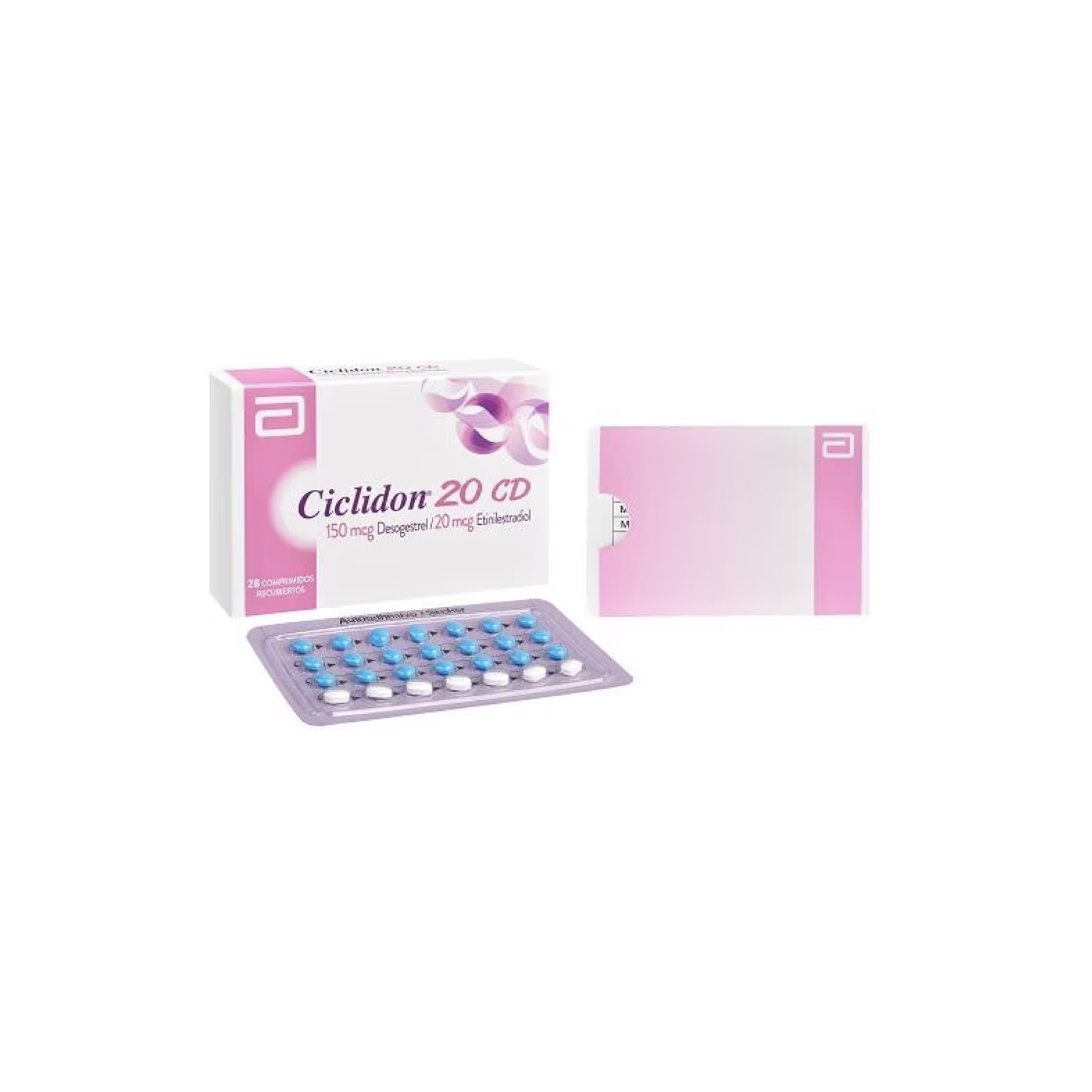 CICLIDON 20 CD (21 Activos + 7 Placebos) Comp. Rec. x 28