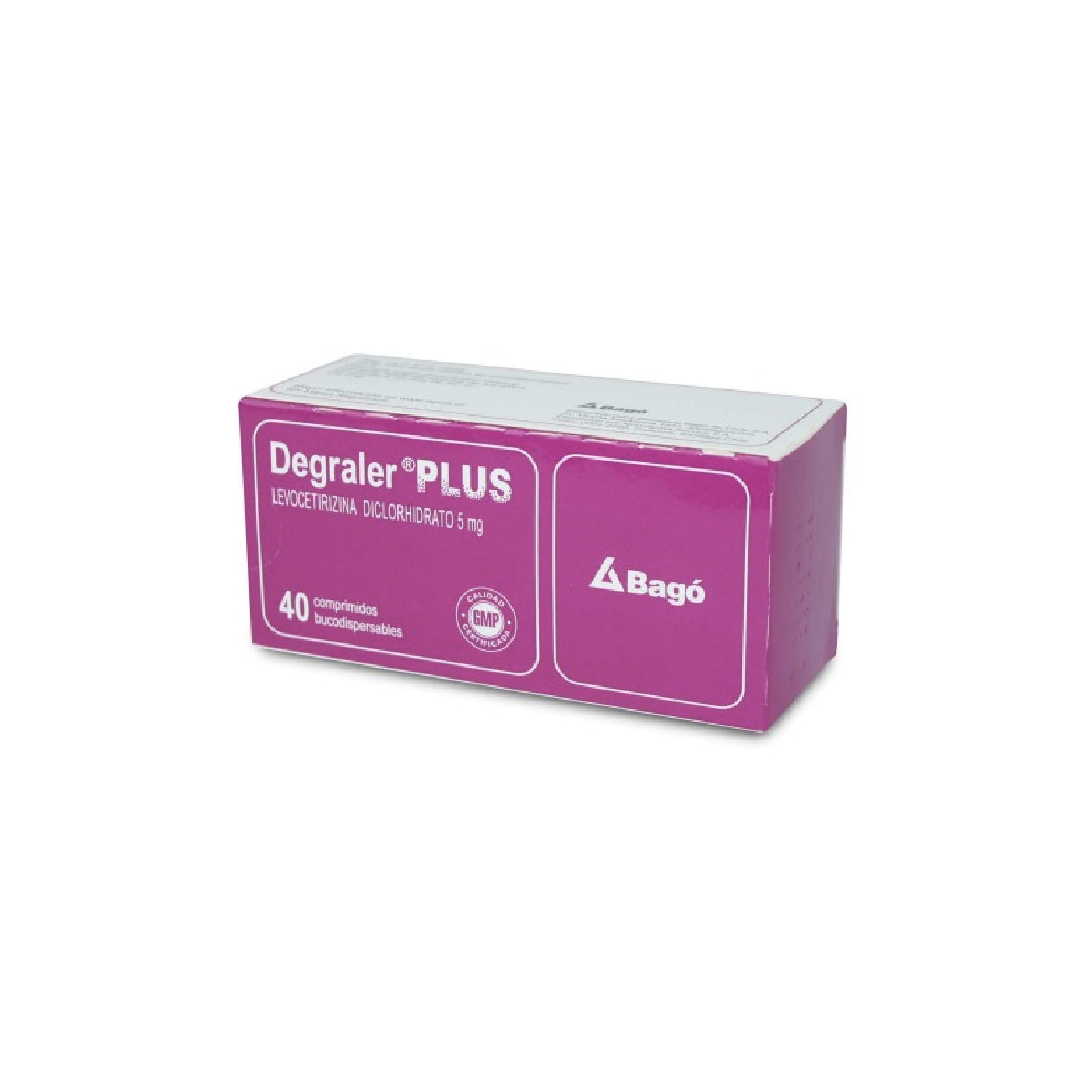 DEGRALER PLUS 5mg Comp. Bucodisp. x 40