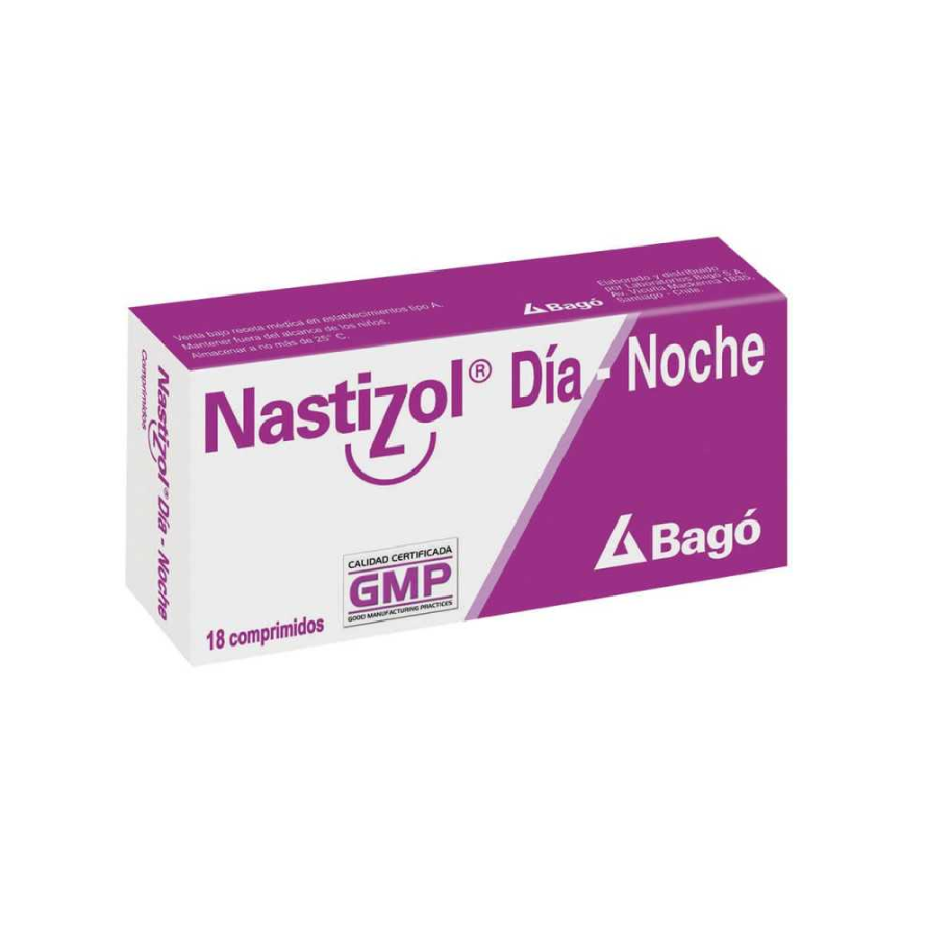 NASTIZOL DIA/NOCHE Comp. x 18