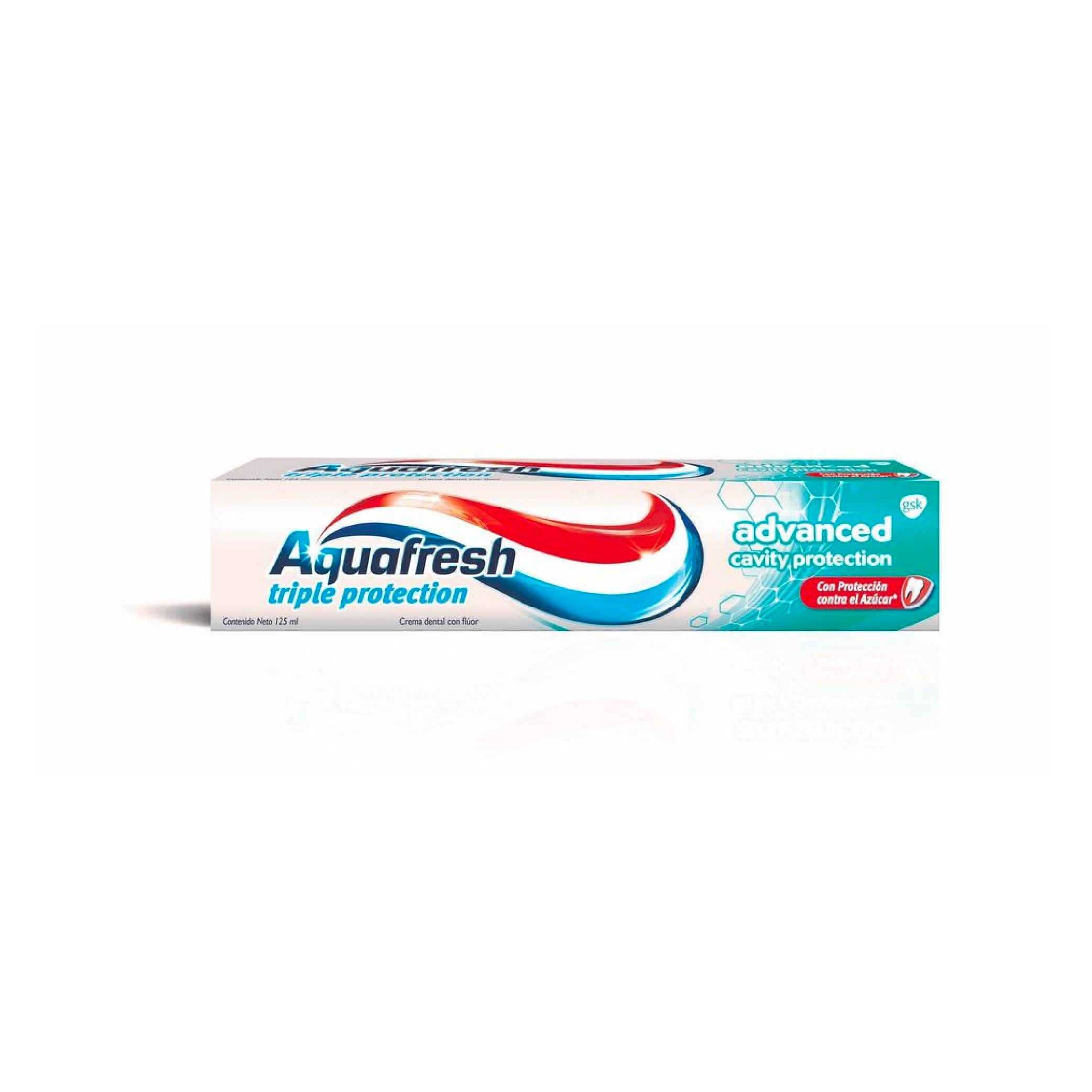 AQUAFRESH PASTA DENTAL ADV CAVITY PROT. 125ML