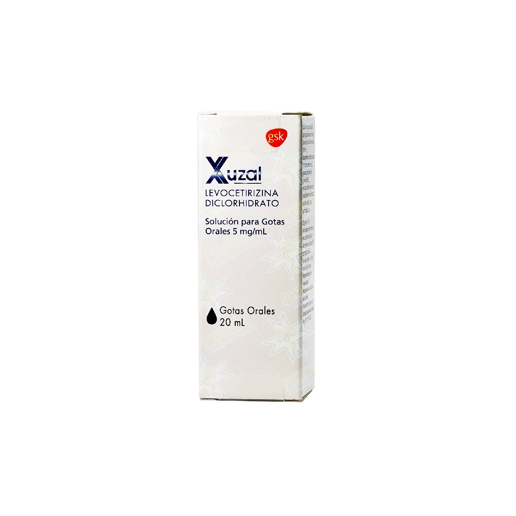 XUZAL 5mg/ml Gotas x 20ml
