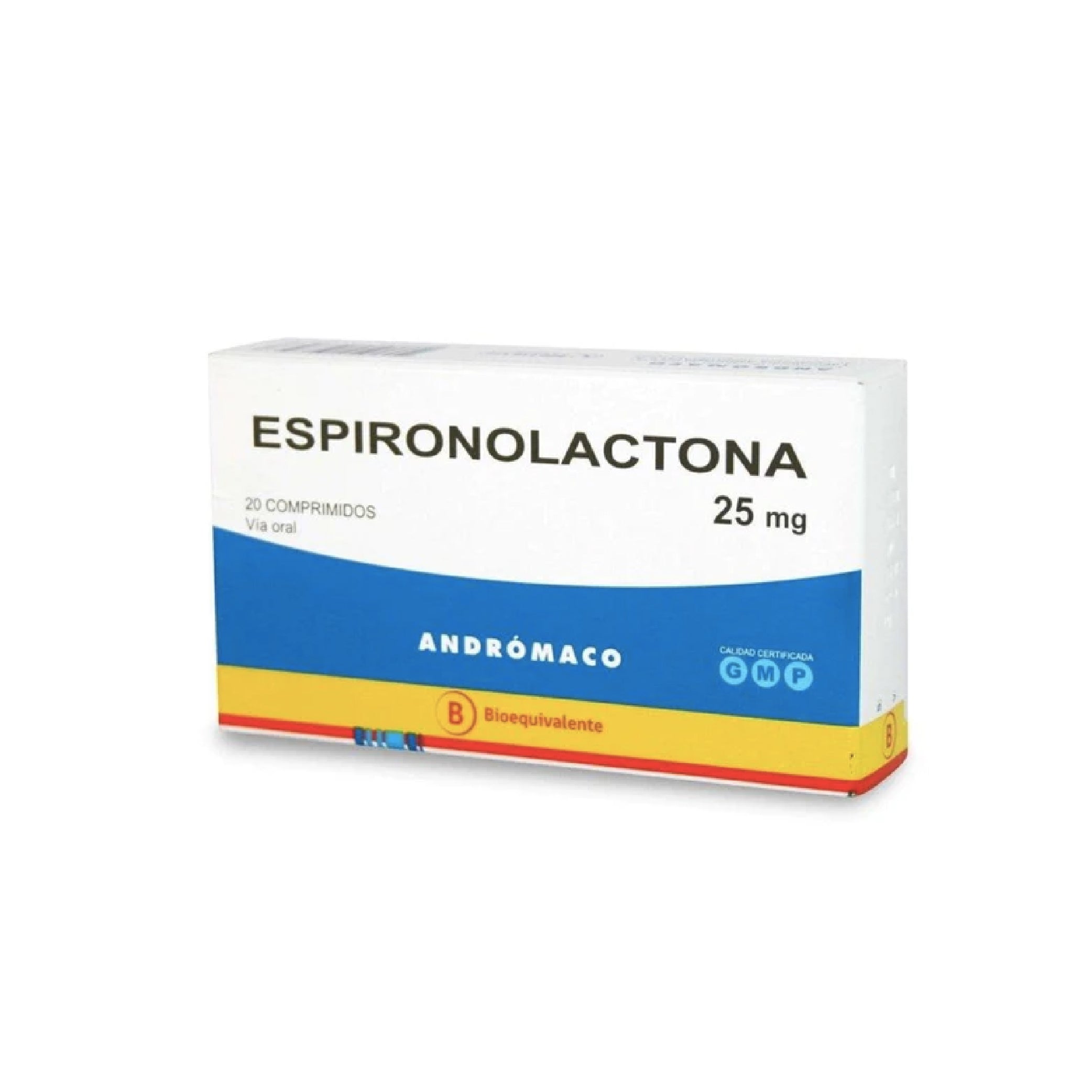ESPIRONOLACTONA ANDROMACO 25mg Comp. x 20