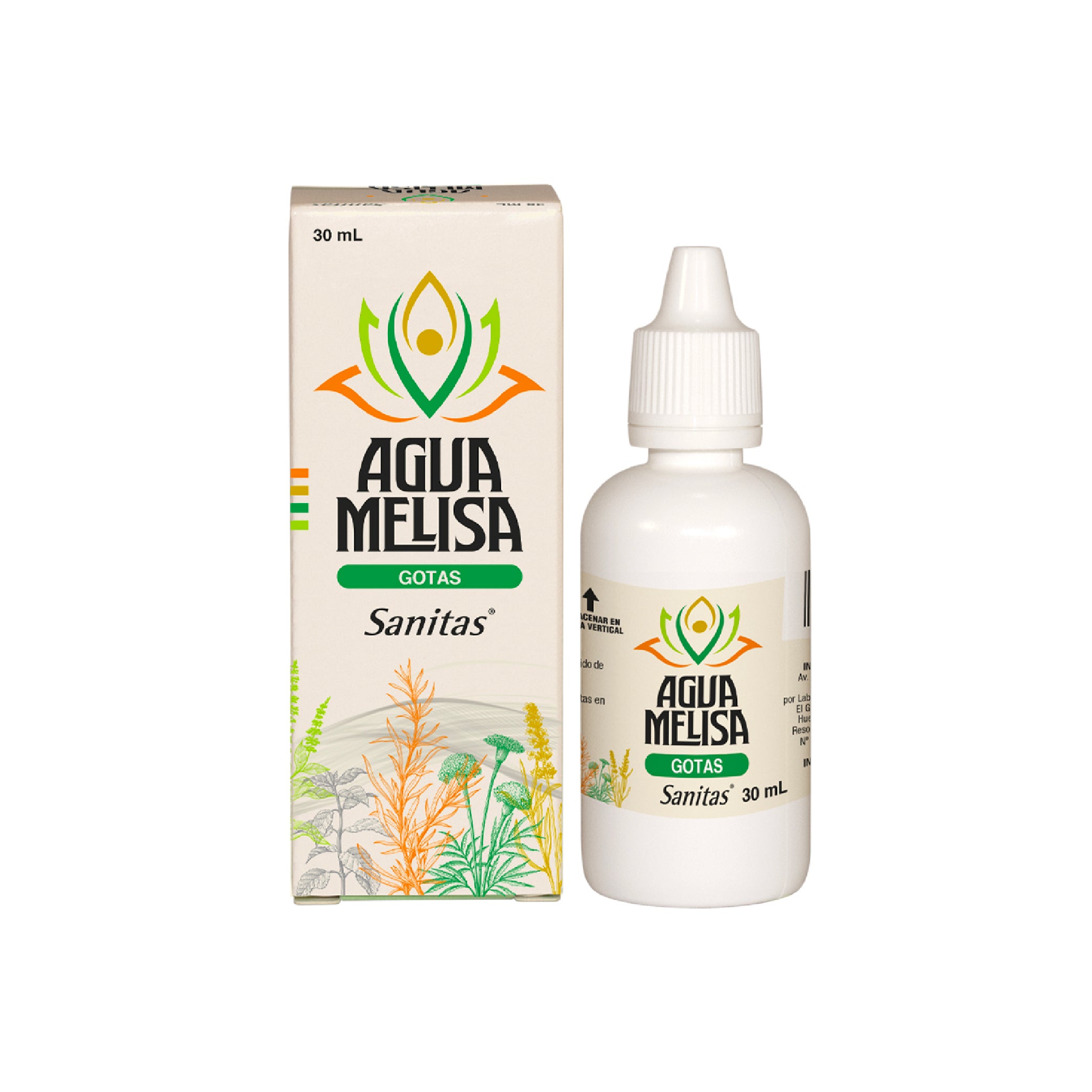AGUA DE MELISA gotas X 30ml