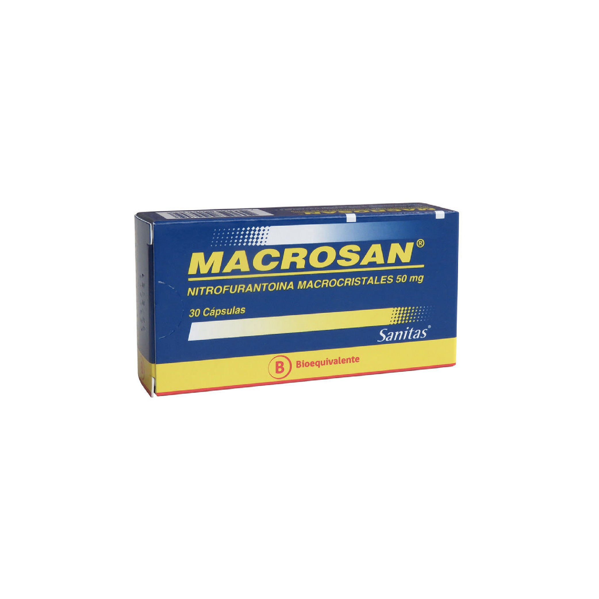 MACROSAN 100mg Caps. x 30 -Macrocristales