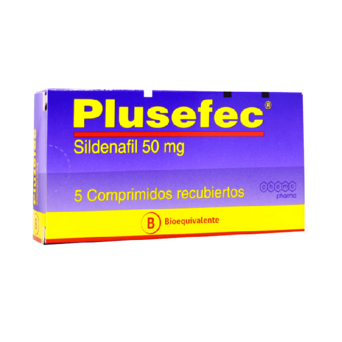 PLUSEFEC 50mg Comp. x 5