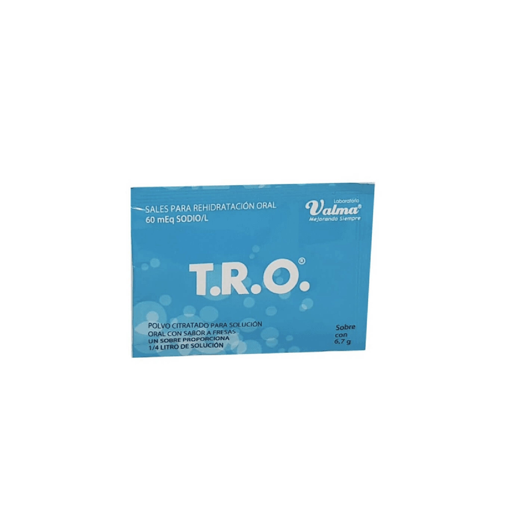 T.R.O SALES REHIDRATANTE 6,7g sobre x 1