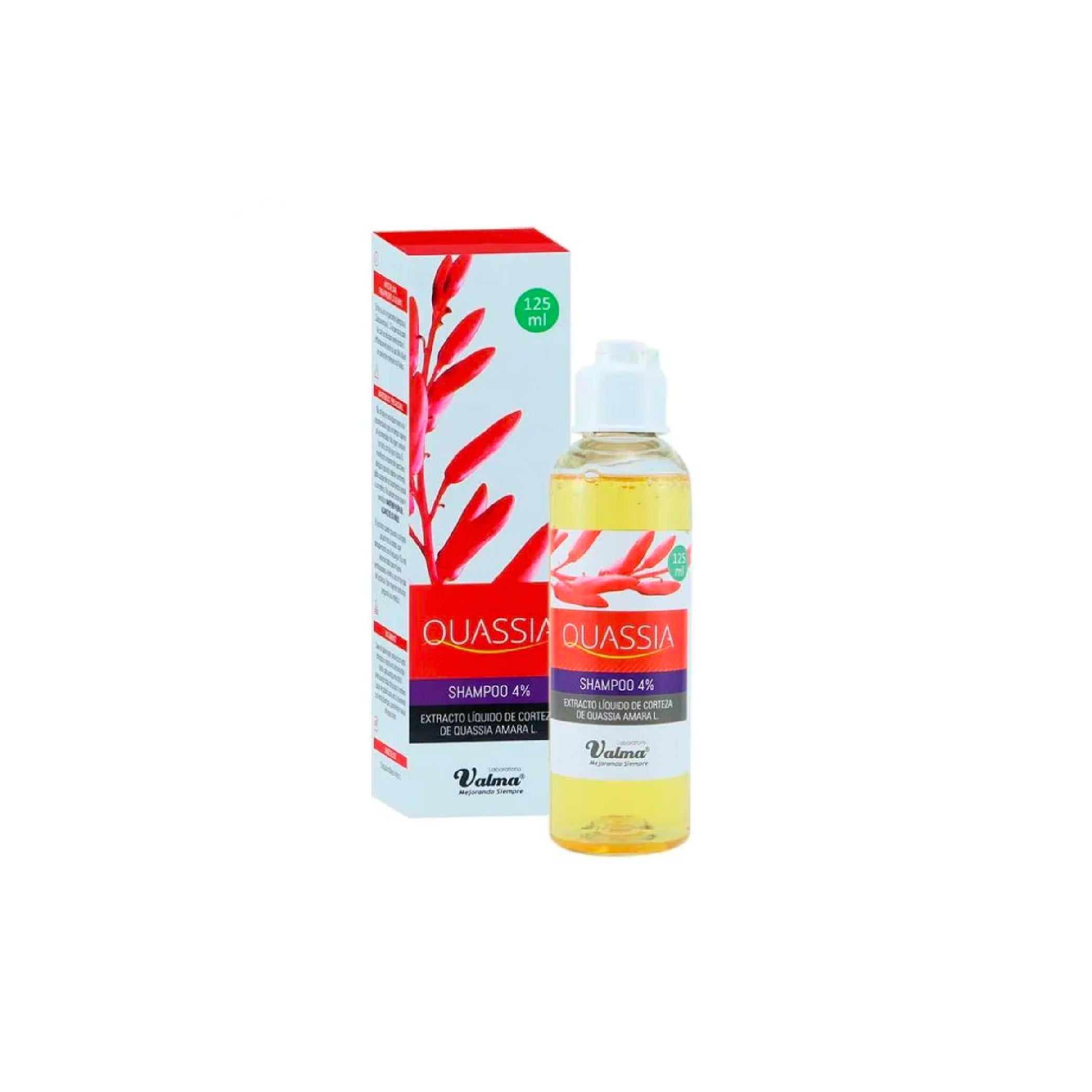 SHAMPOO QUASSIA 4% Sham. x 125ml