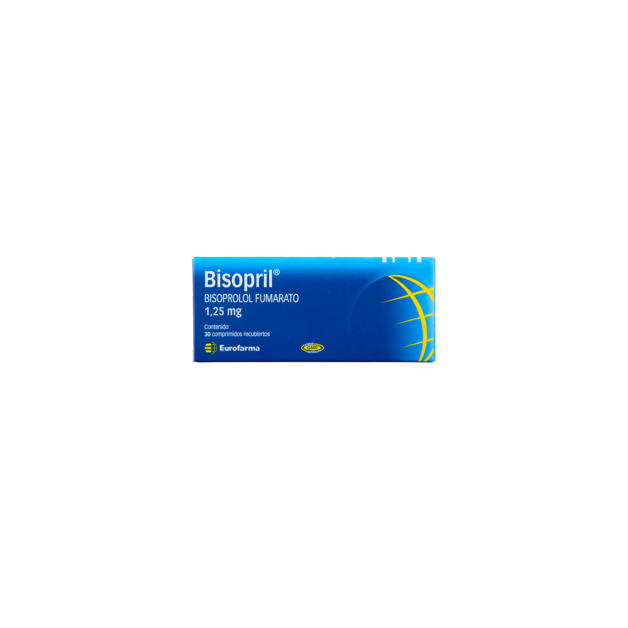 BISOPRIL FUMARATO 1.25mg Comp. Rec. x 30