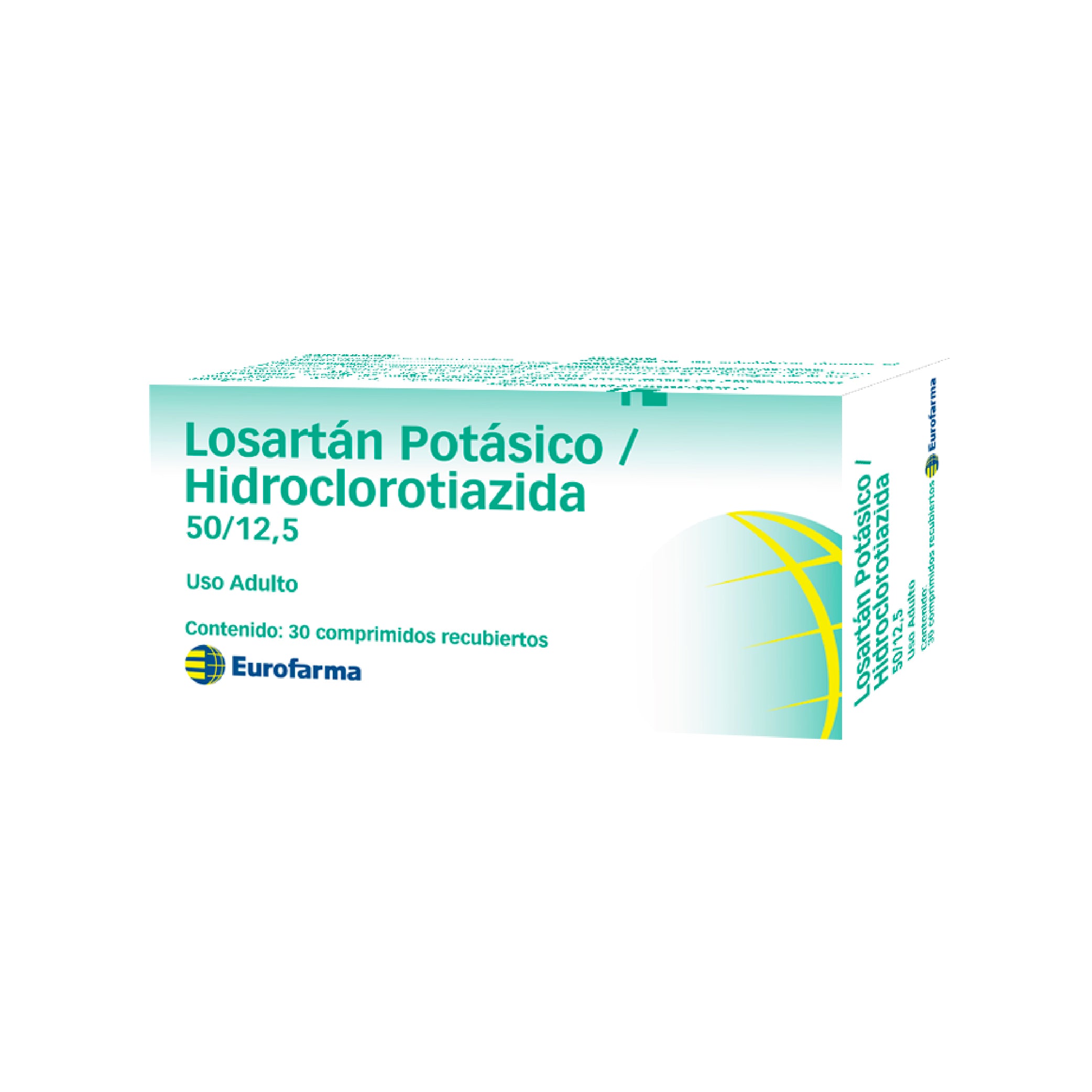 LOSARTAN+HIDROCLOROTIAZIDA 50mg/12.5mg Comp. x 30