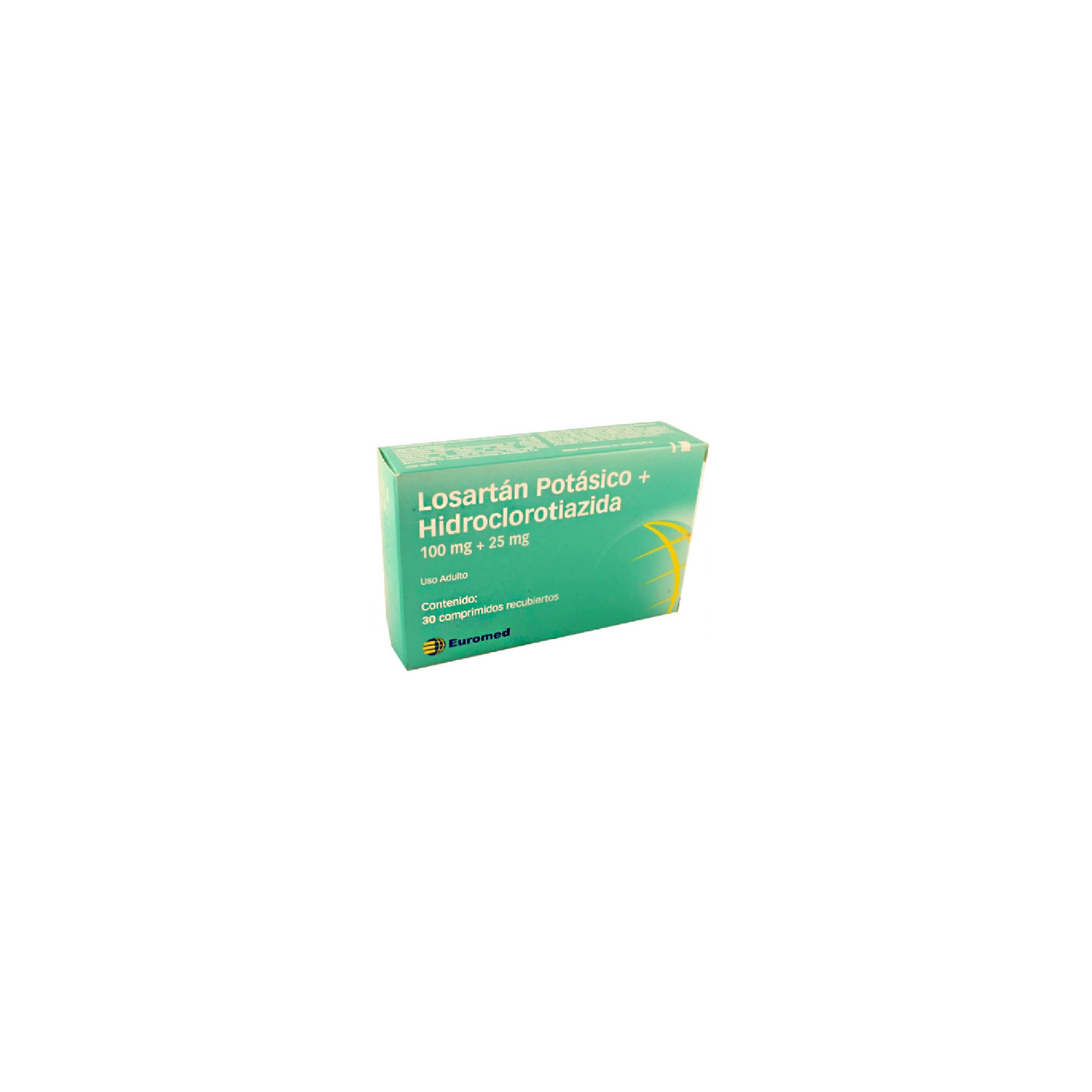 LOSARTAN/HIDROCLOROTIAZIDA 100mg/25mg Comp. x 30