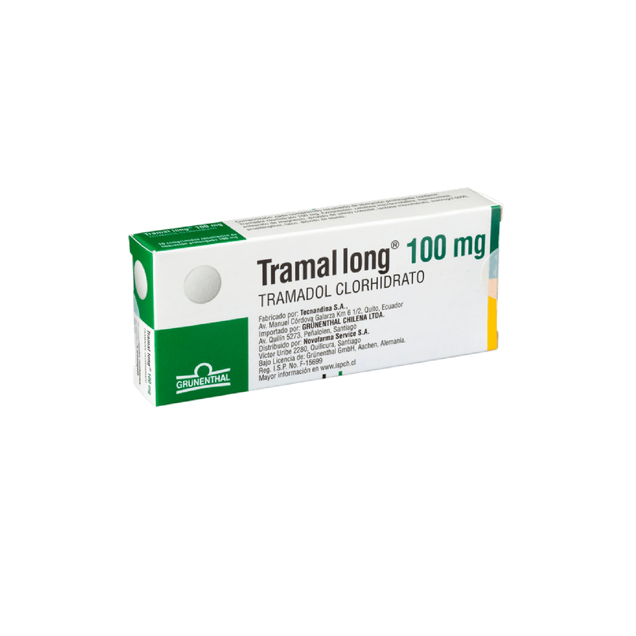 TRAMAL LONG 100mg Comp. Rec. x 10