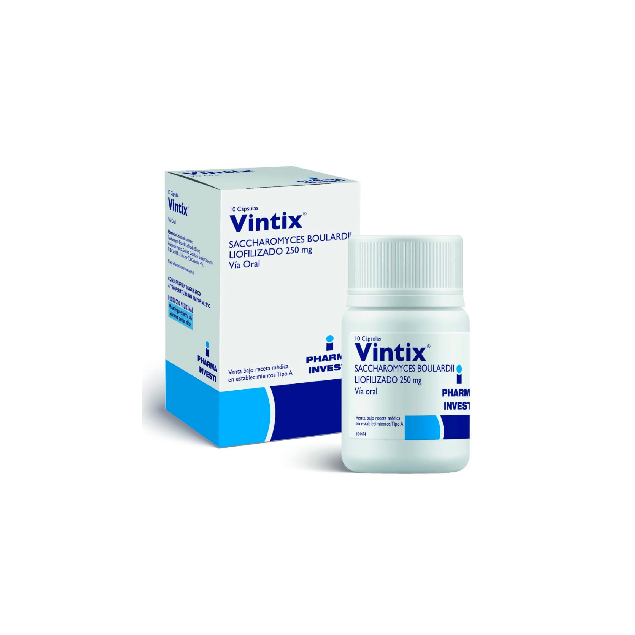 VINTIX 250mg Caps. x10
