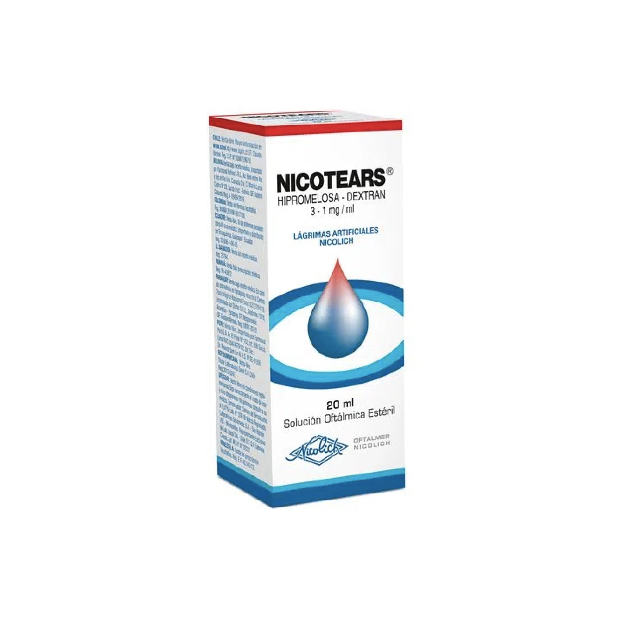 NICOTEARS Oft. Sol. x 20ml