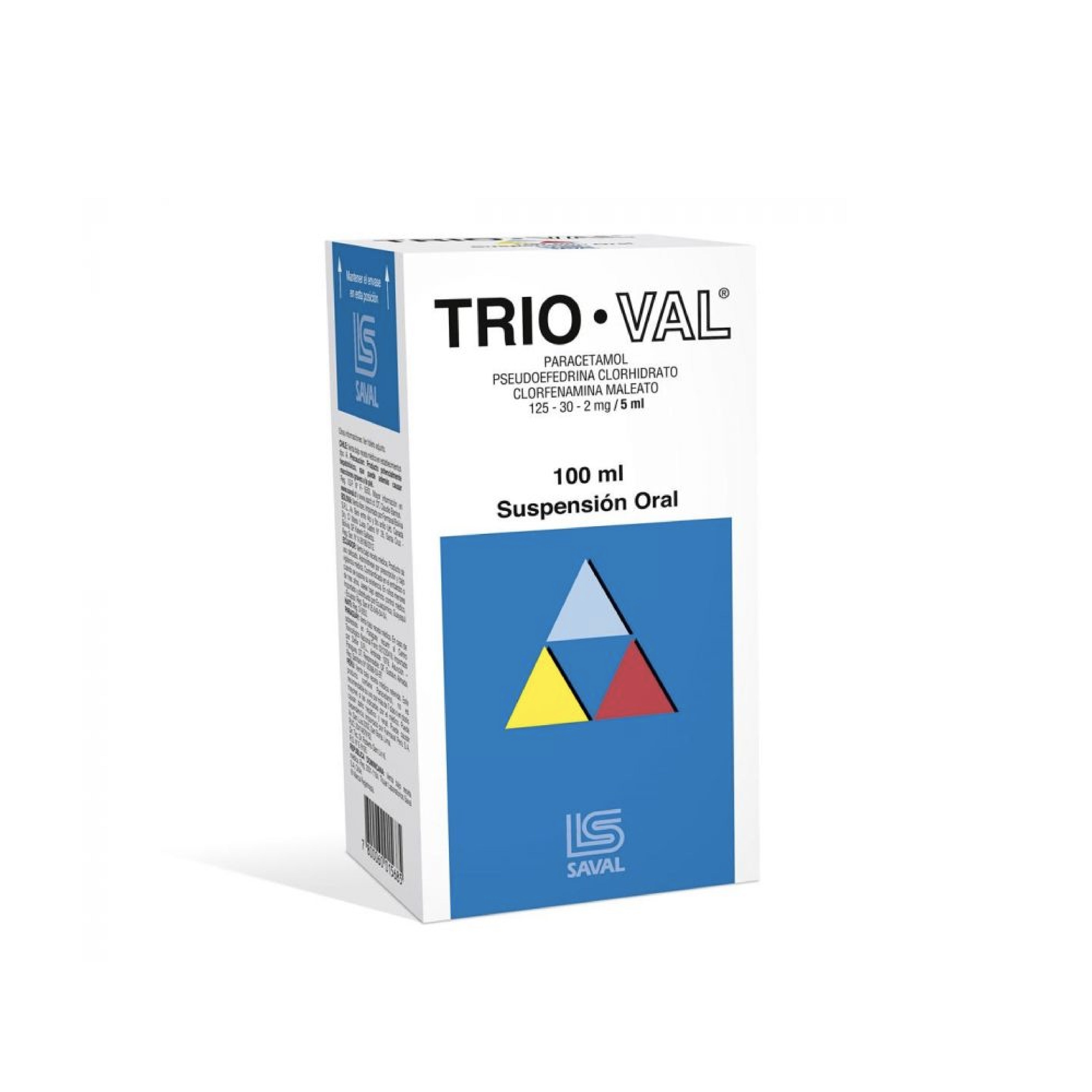 TRIOVAL Oral Susp. x 100ml