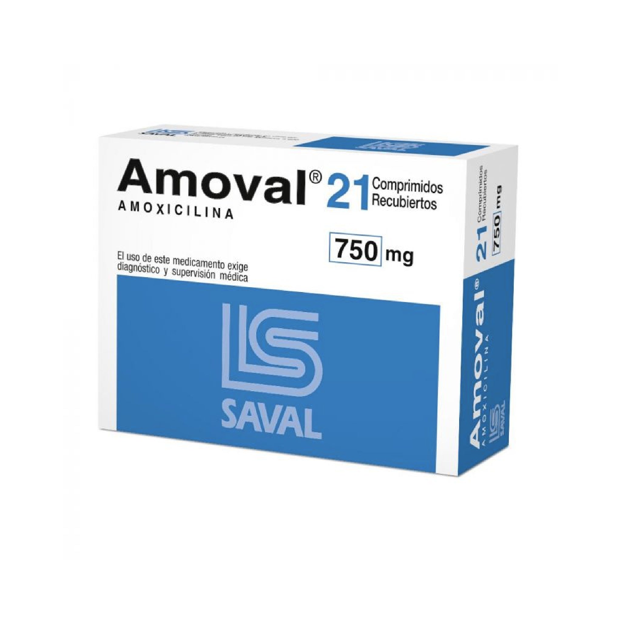 AMOVAL 750mg Comp. x 21