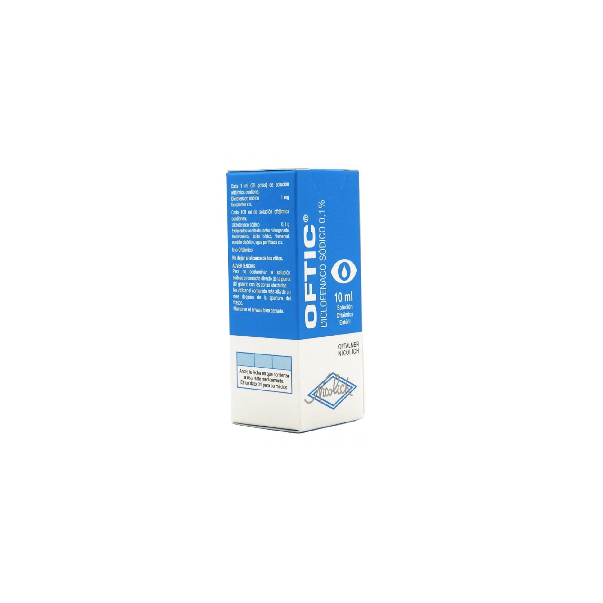 OFTIC 0.1% Oft. Sol. x 10ml