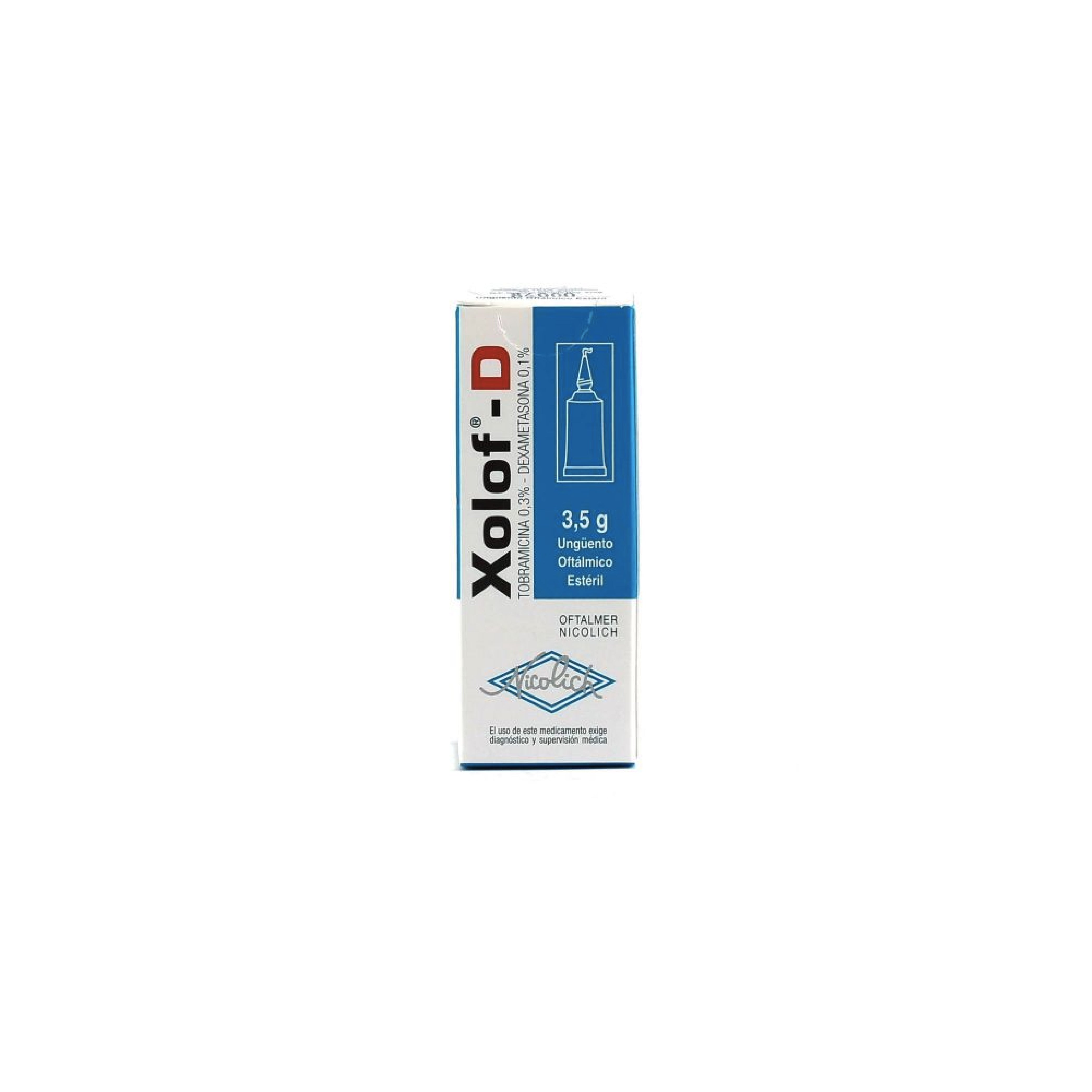 XOLOF D Oft. Ung. Estéril x 3.5g