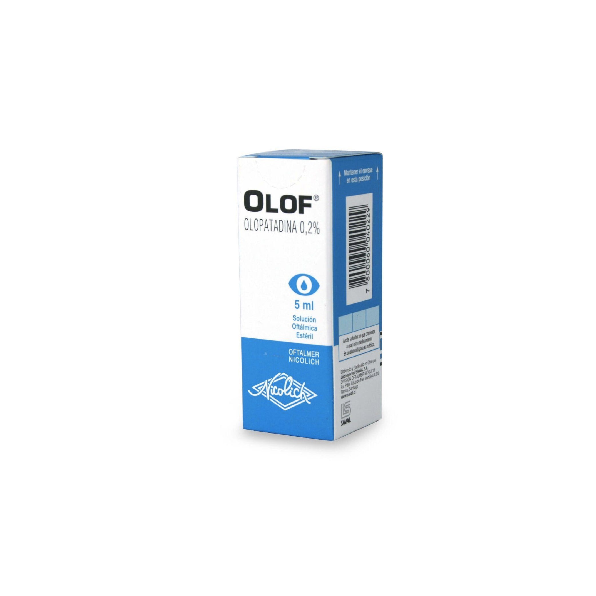 OLOF 0.2% Sol. Oft. x 5ml