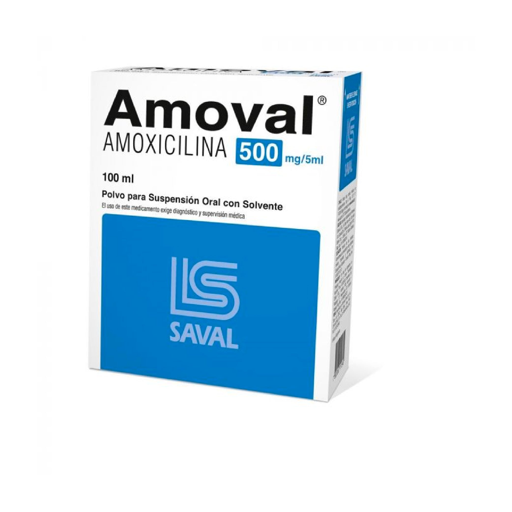 AMOVAL 500mg Oral Susp. x 100ml