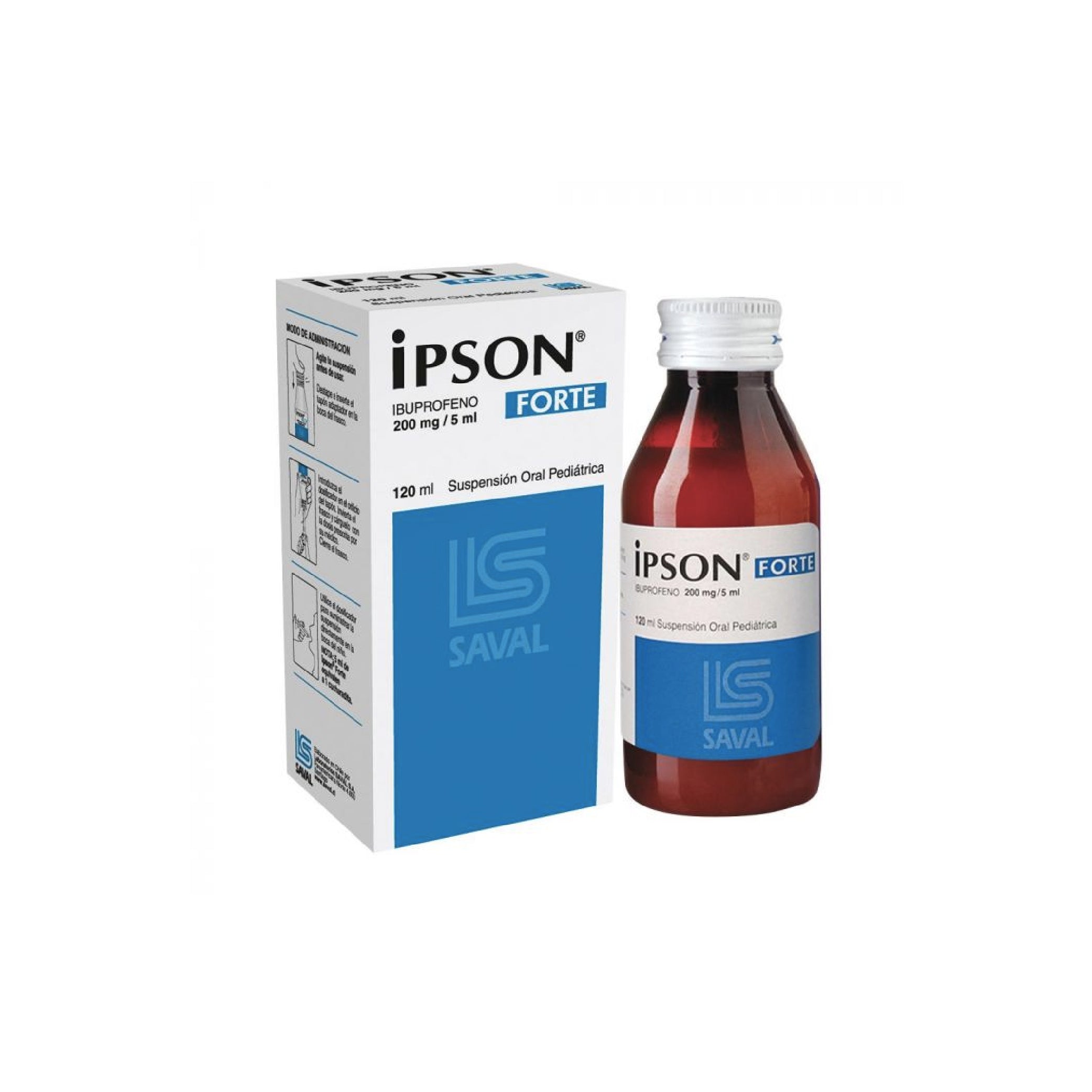IPSON Forte 200mg Susp. x 120ml