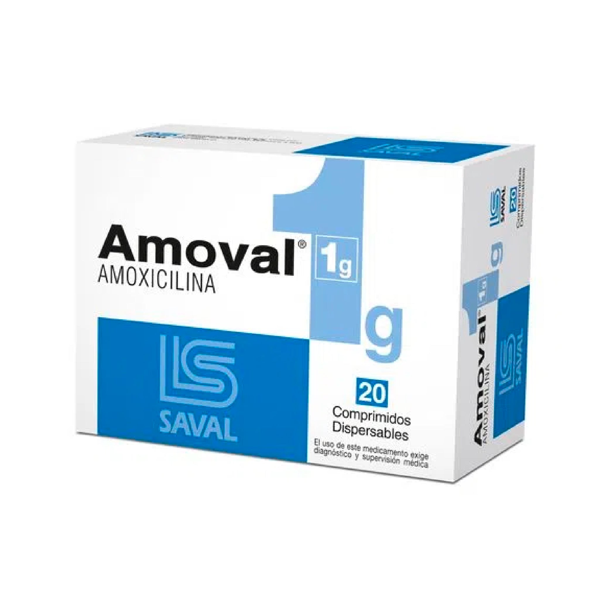 AMOVAL 1 G 1g Comp. Dispers. x 20