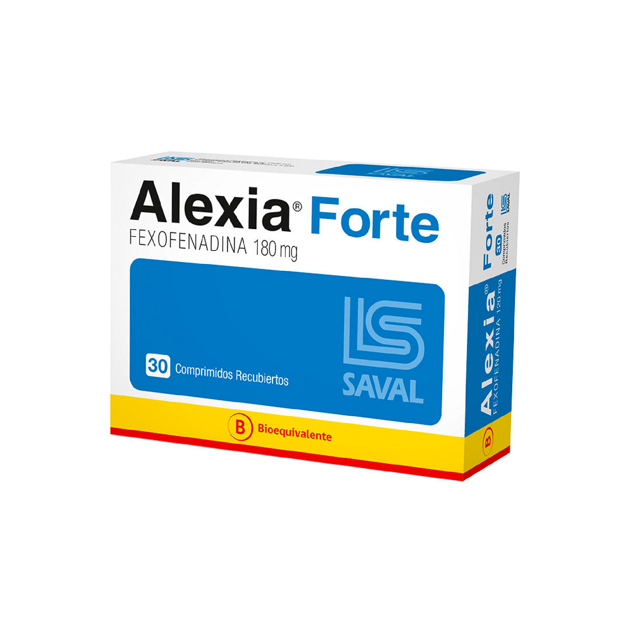 ALEXIA FORTE 180mg Comp. Rec. x 30