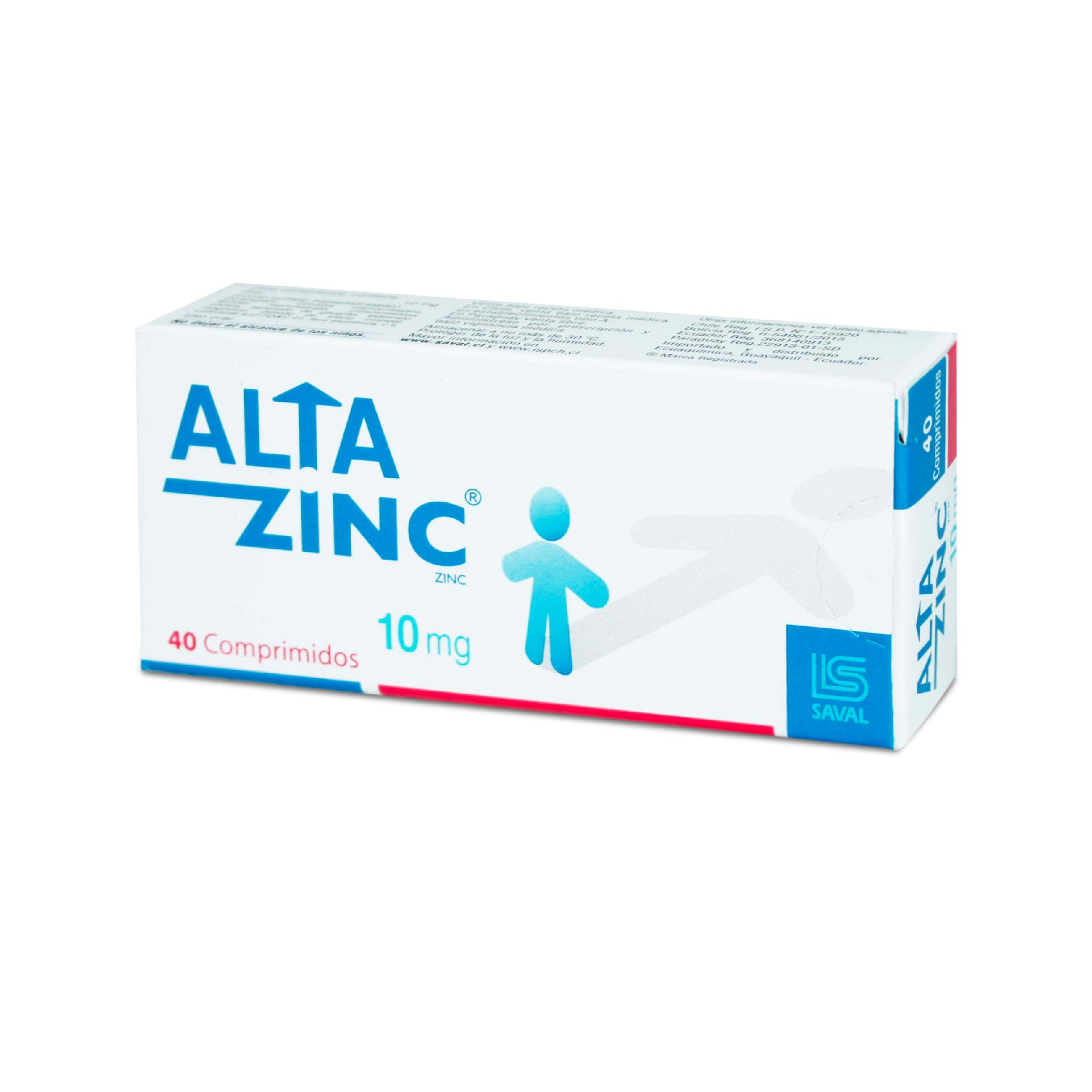 ALTAZINC 10mg Comp. x 40