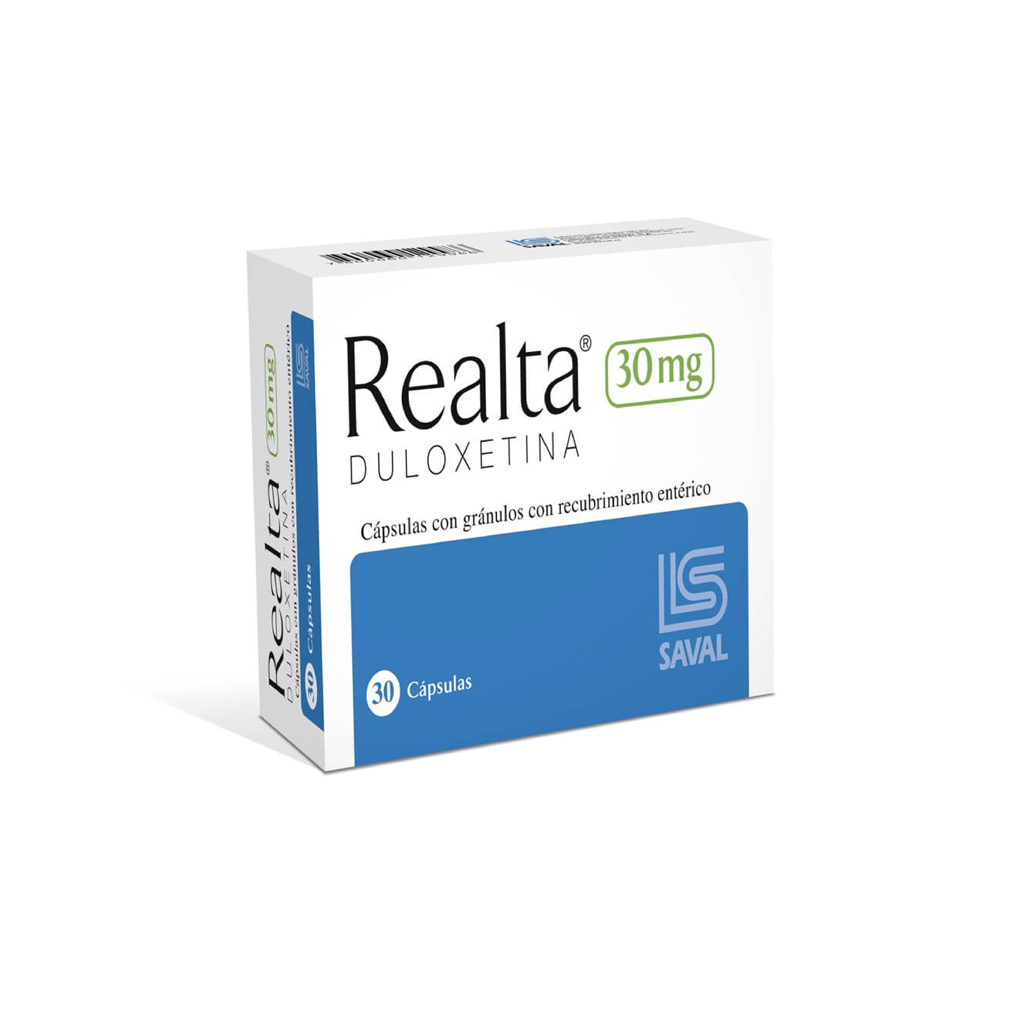 REALTA 30 MG Caps. x 30