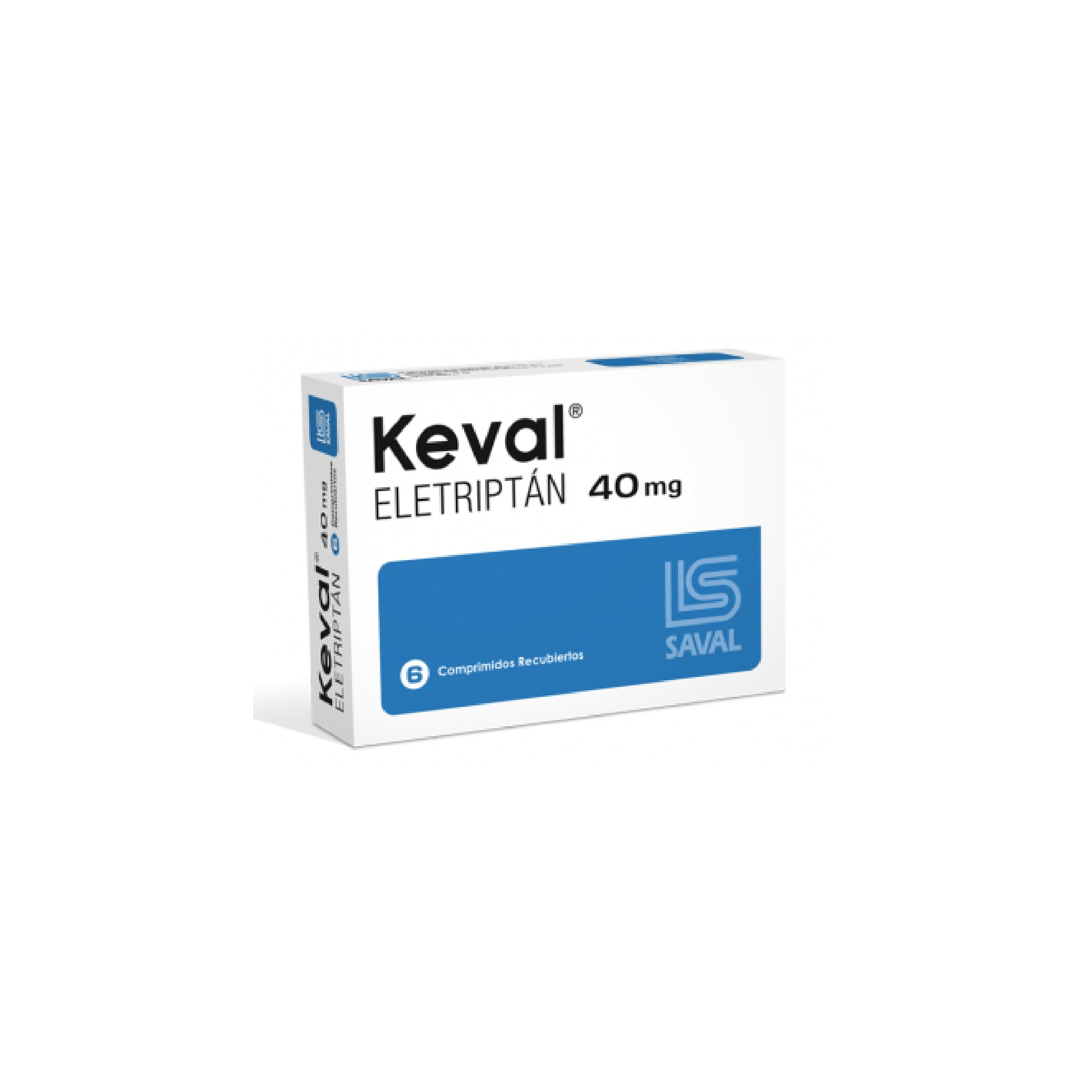KEVAL 40mg Comp. x 6