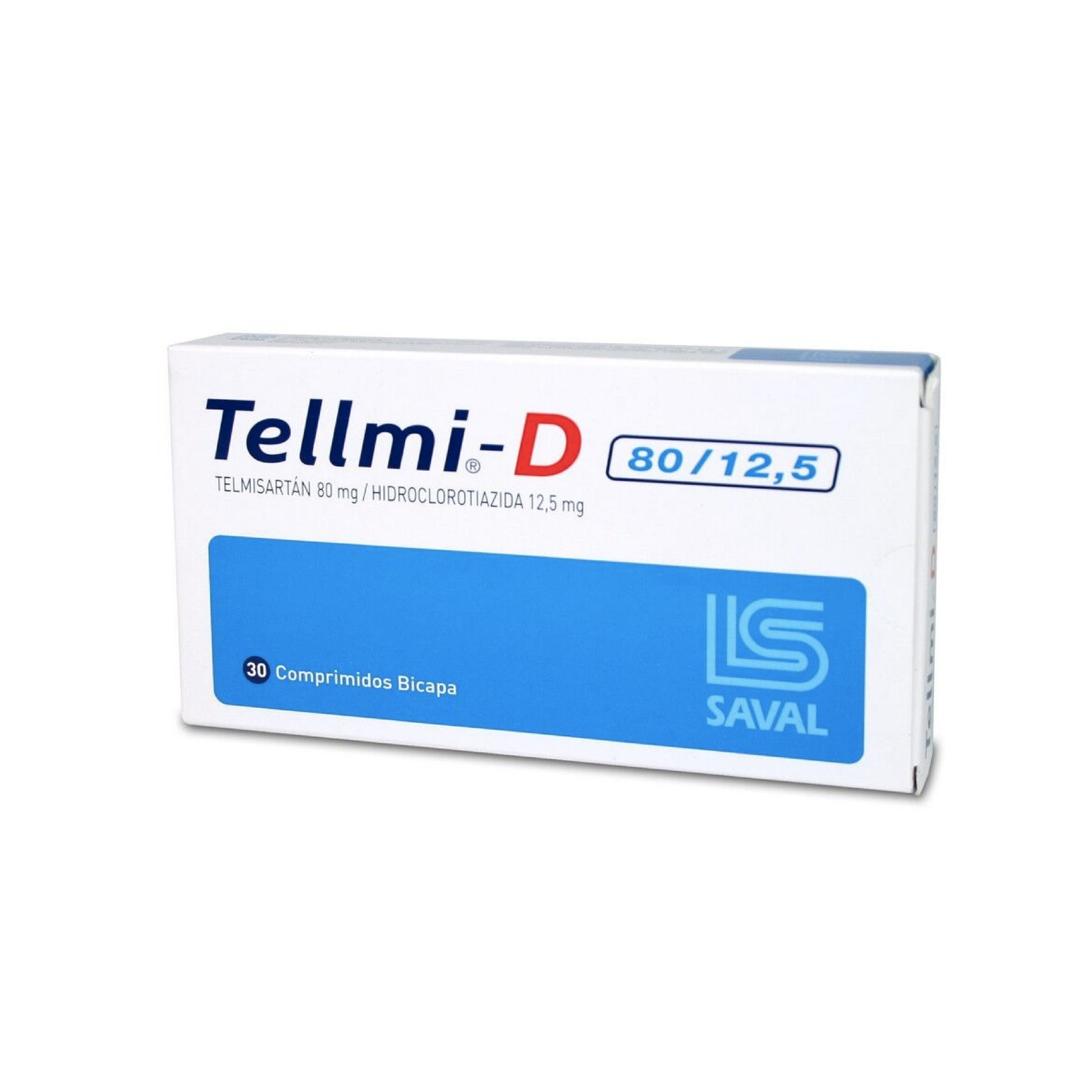 TELLMI D 80mg /12.5mg Comp. x 30