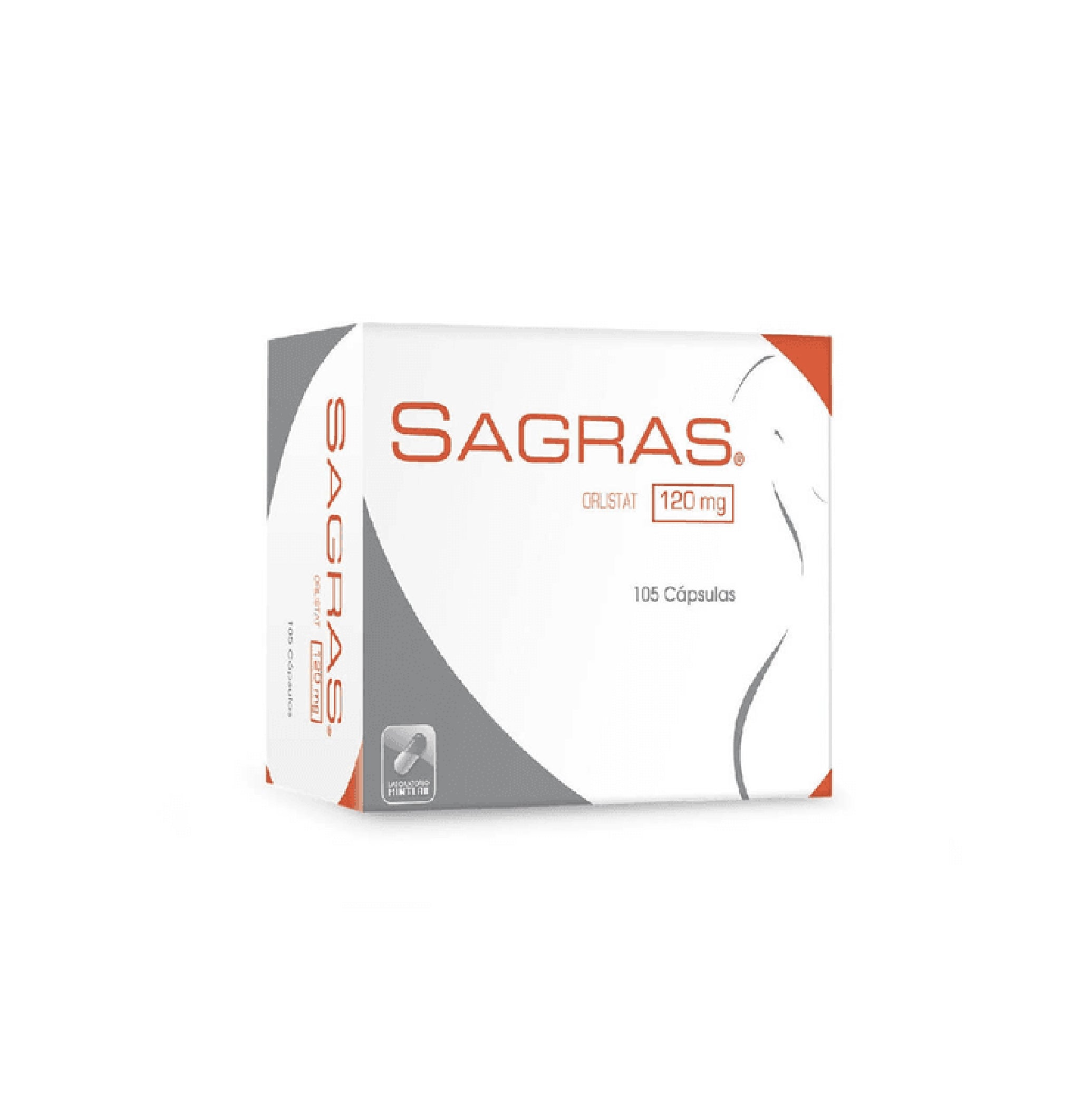 SAGRAS 120mg Est. Caps. x 105