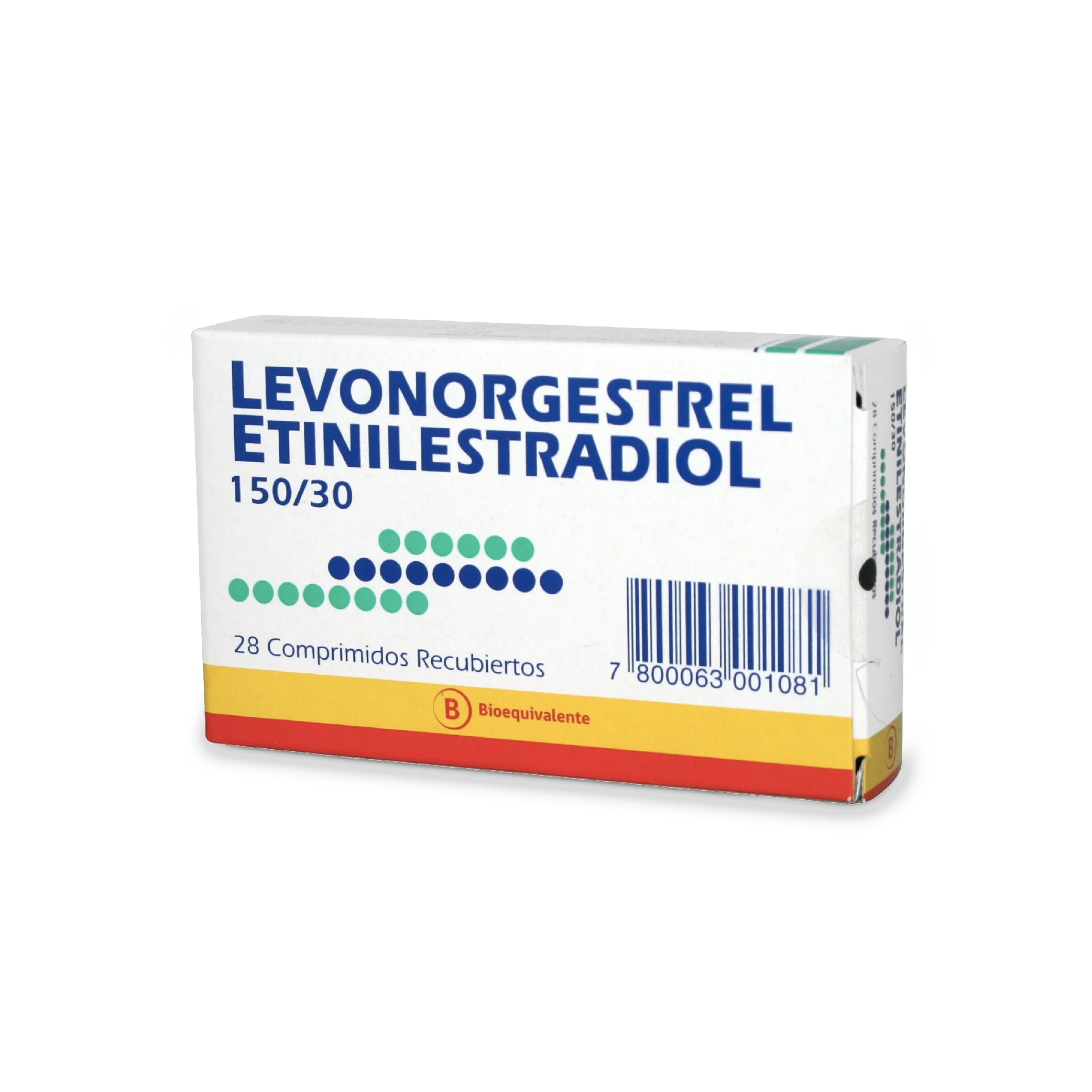Levonorgestrel 150 + Etinilestradiol 30 COM. 28