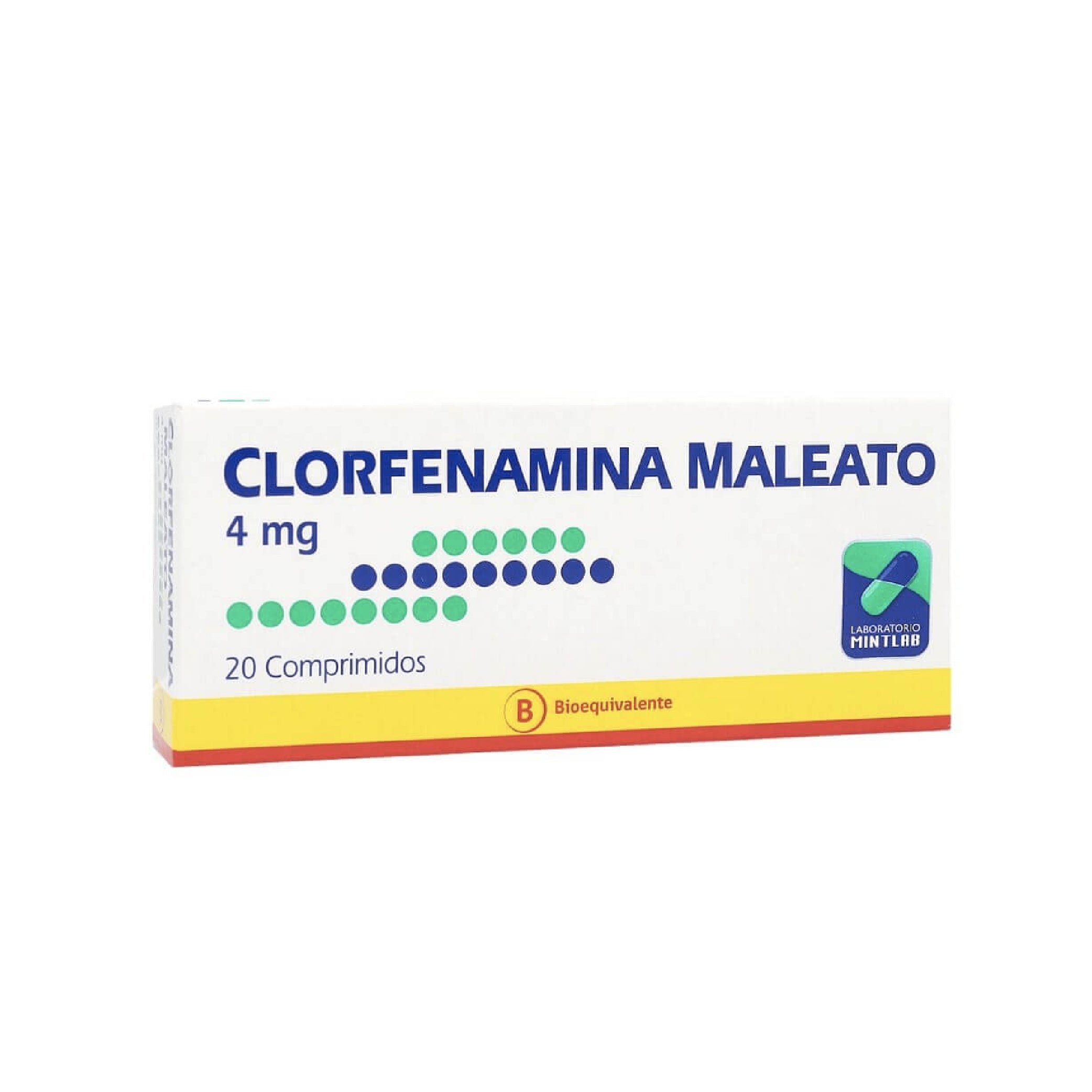 CLORFENAMINA 4mg Comp. x 20