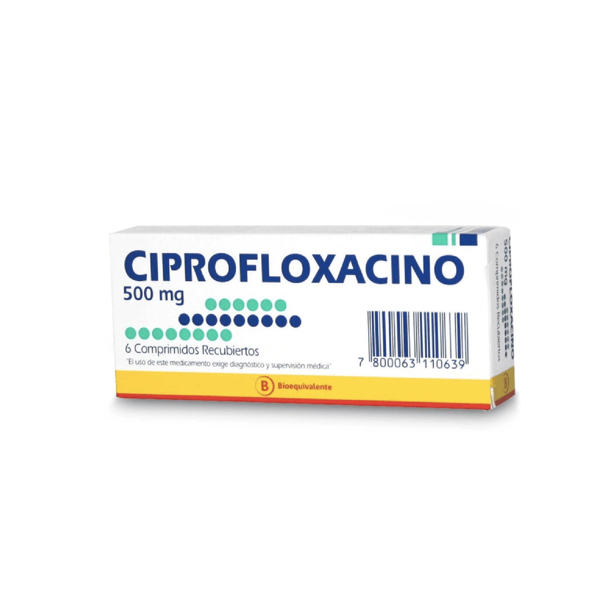 CIPROFLOXACINO MINTLAB 500mg Comp. x 6