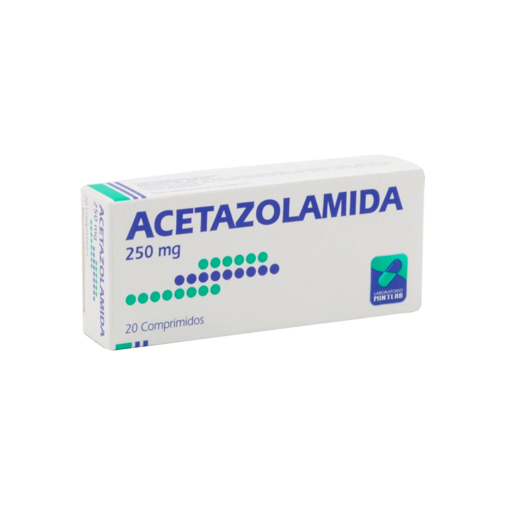 ACETAZOLAMIDA MINTLAB 250mg Comp. x 20