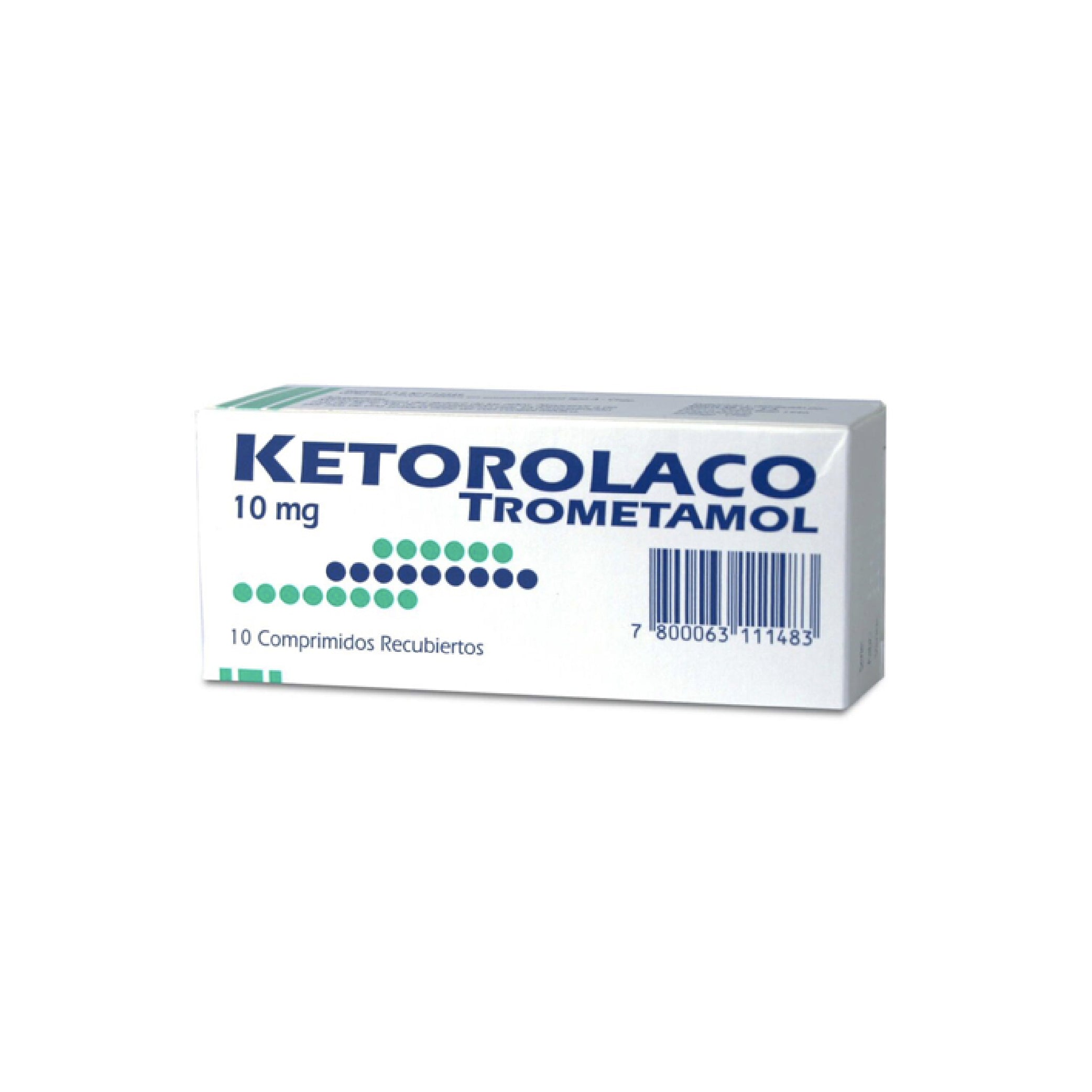 KETOROLACO 10mg Comp. x 10