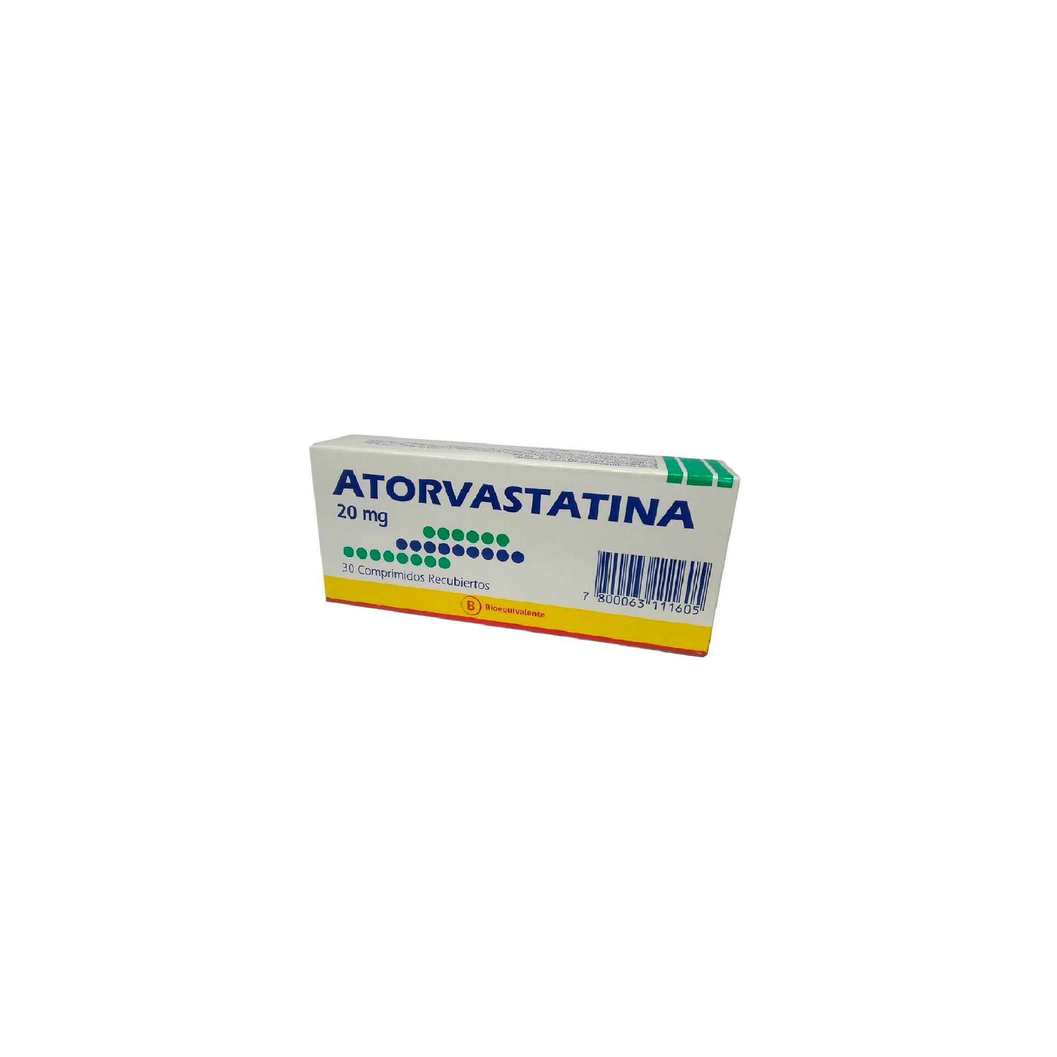 ATORVASTATINA MINTLAB 20mg Comp. Rec. x 30