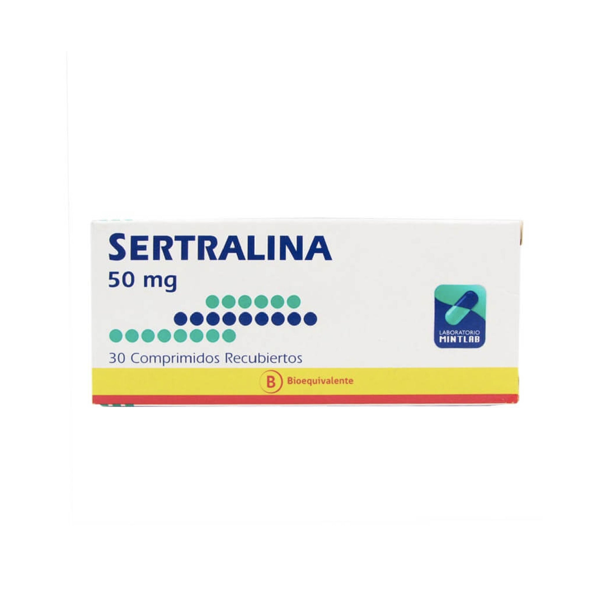 SERTRALINA MINTLAB 50mg Comp. Rec. x 30