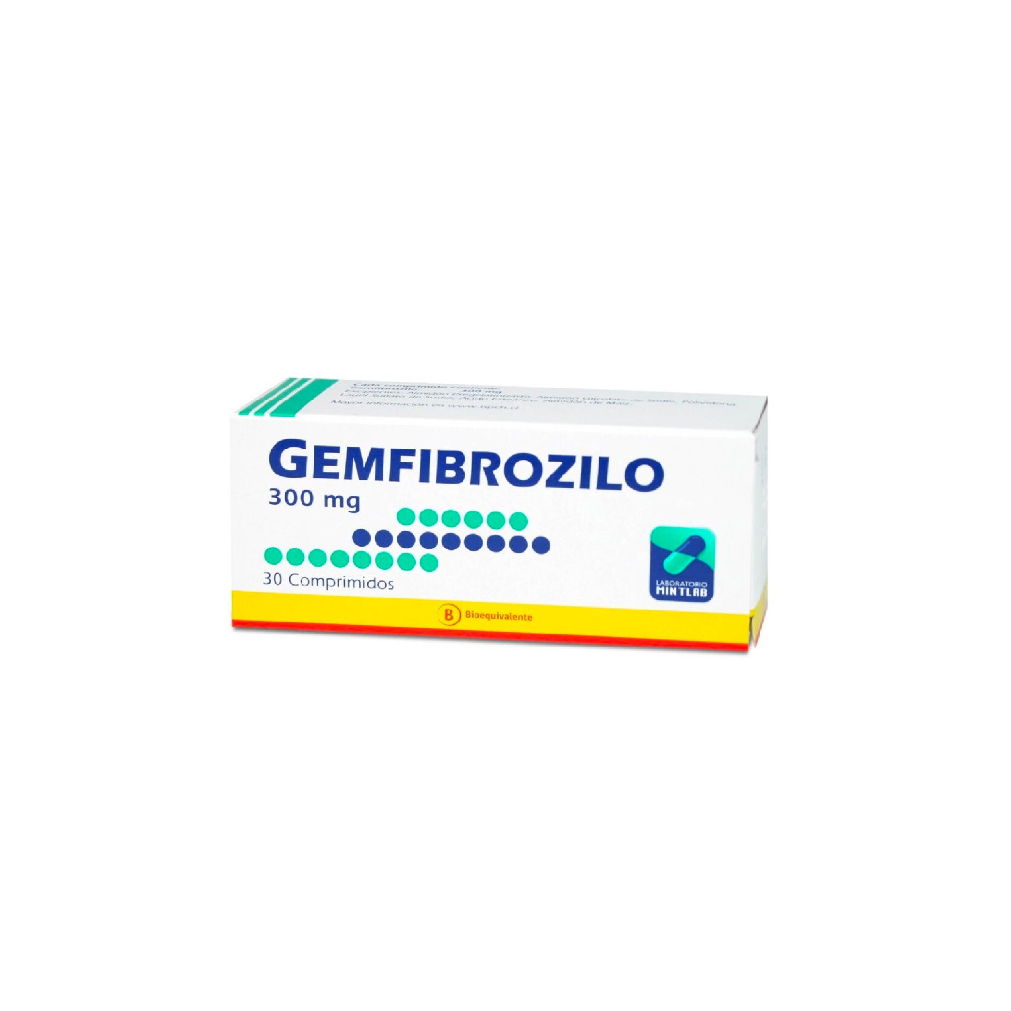 GEMFIBROZILO 300mg Comp. Rec. x 30