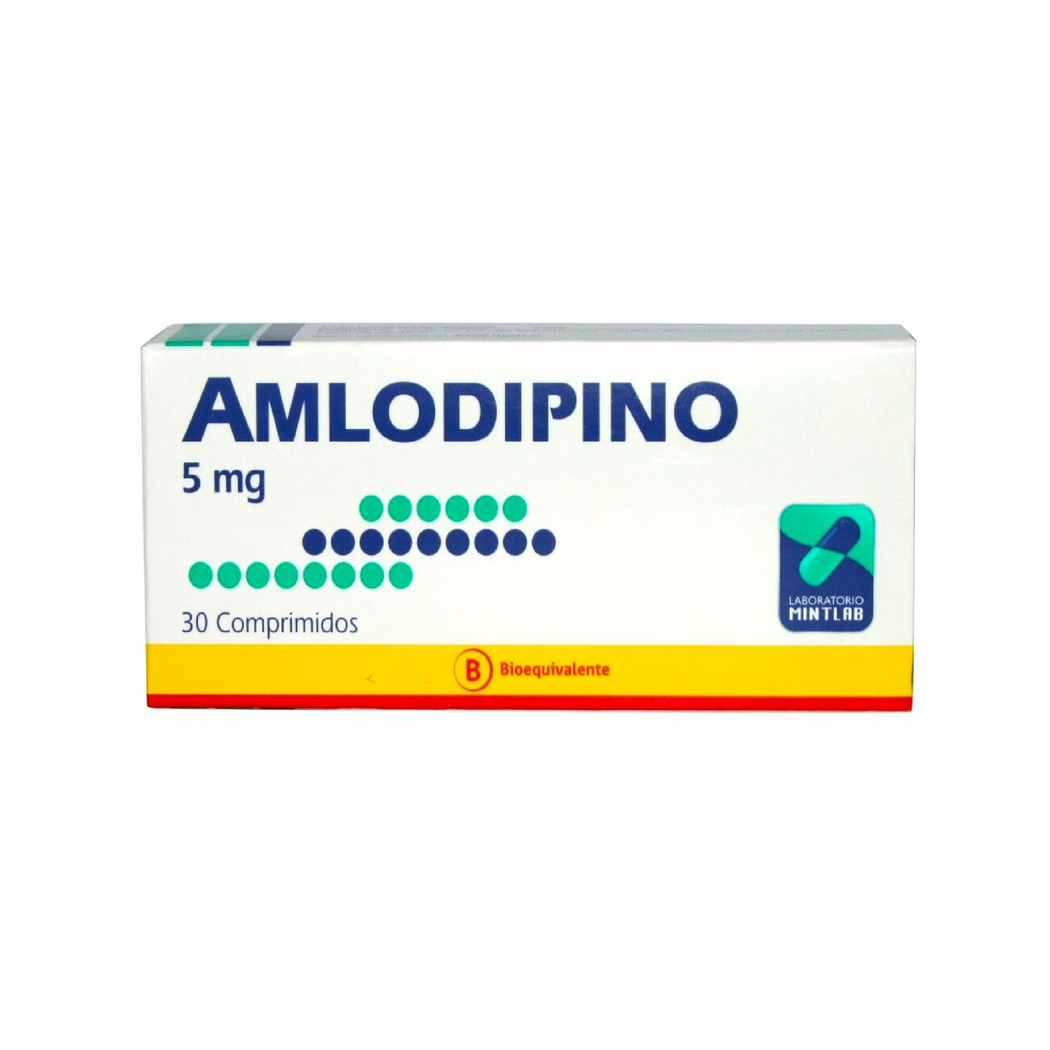 AMLODIPINO MINTLAB 5mg Comp. x 30