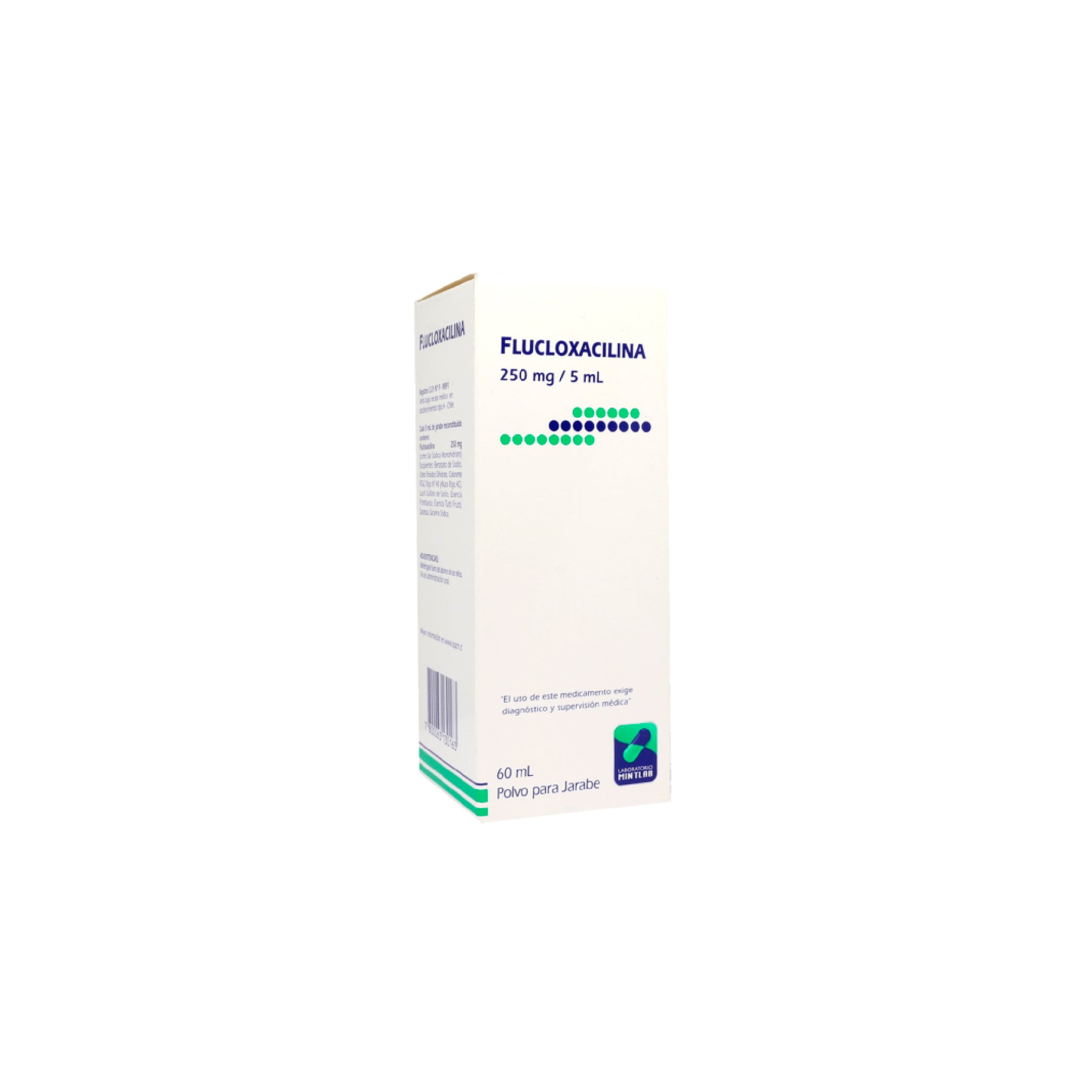 FLUCLOXACILINA 250mg/5ml Jbe. x 60ml