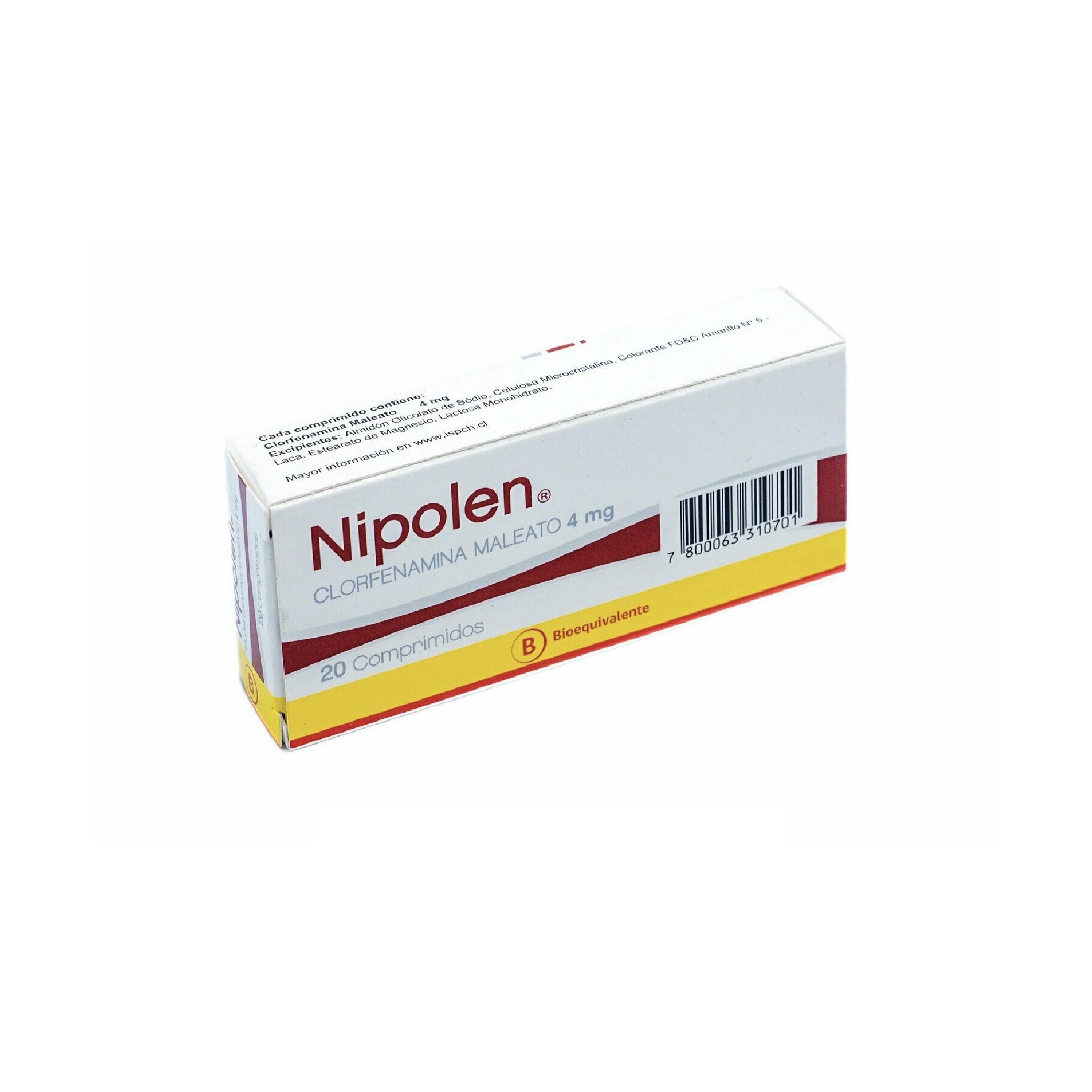 NIPOLEN 4mg Comp. x 20