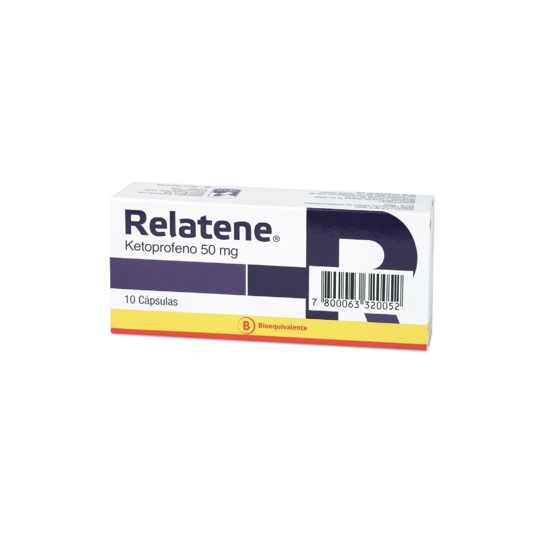 RELATENE 50mg Caps. x 10