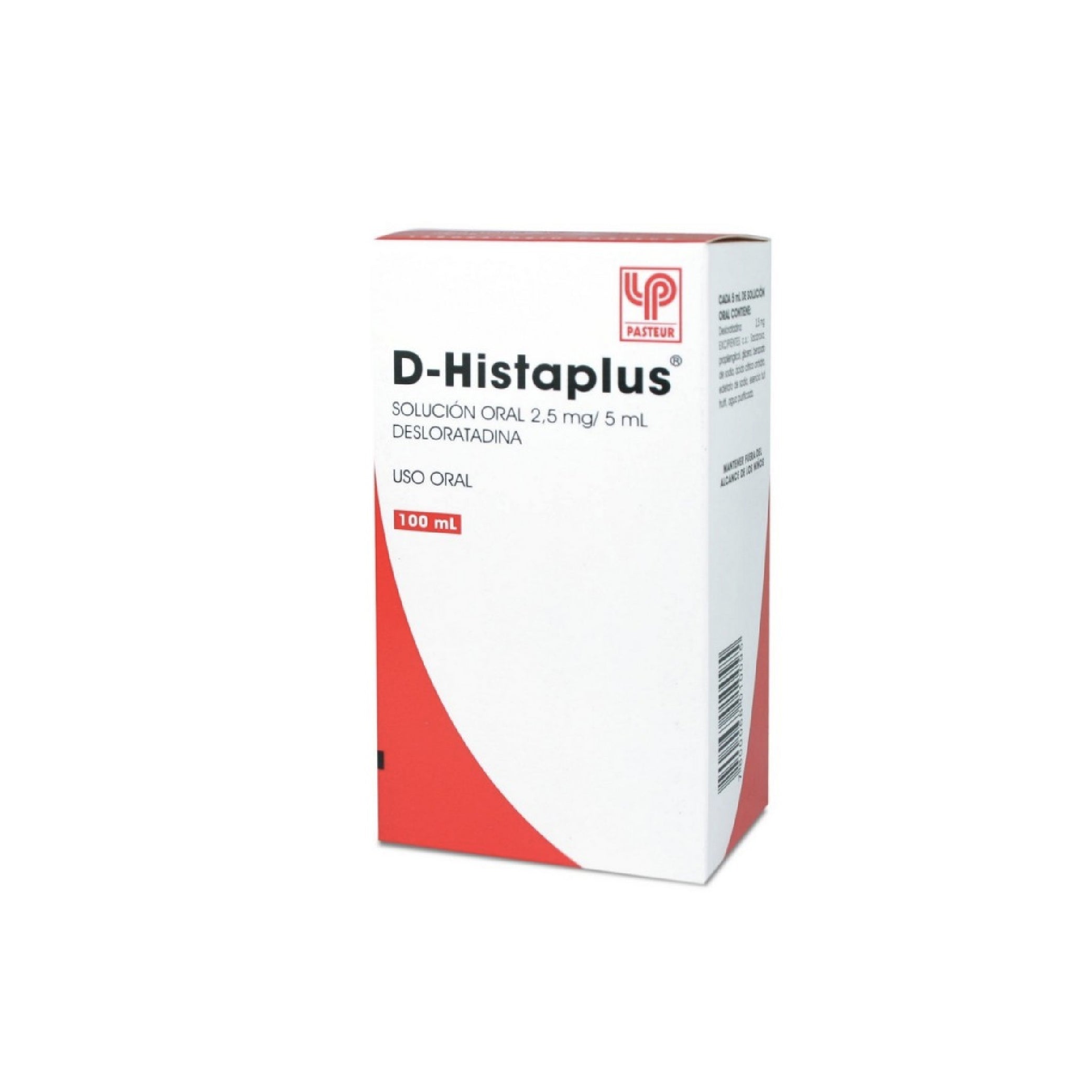 D-HISTAPLUS 2.5mg /5ml Env. x 100ml