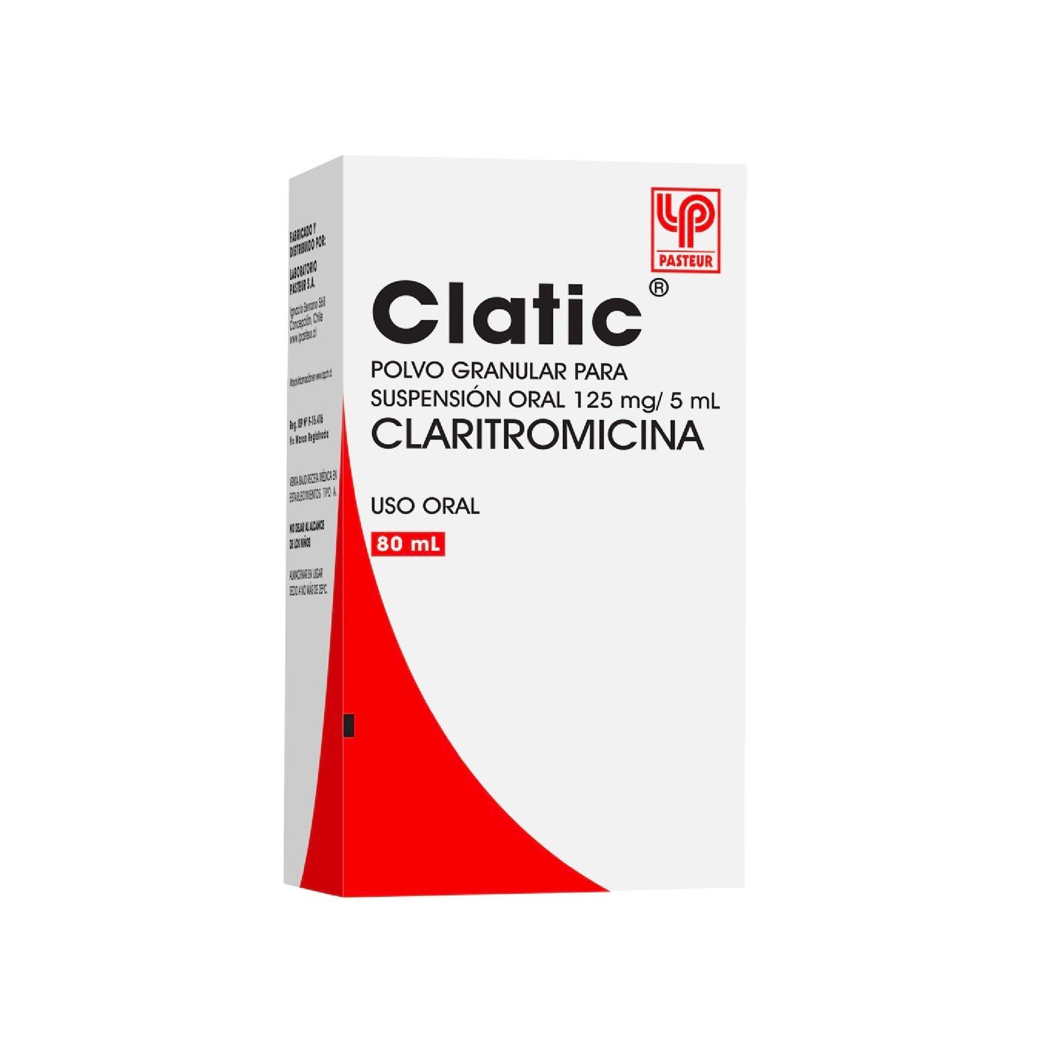 CLATIC Ped. 125mg /5ml Susp. x 80ml
