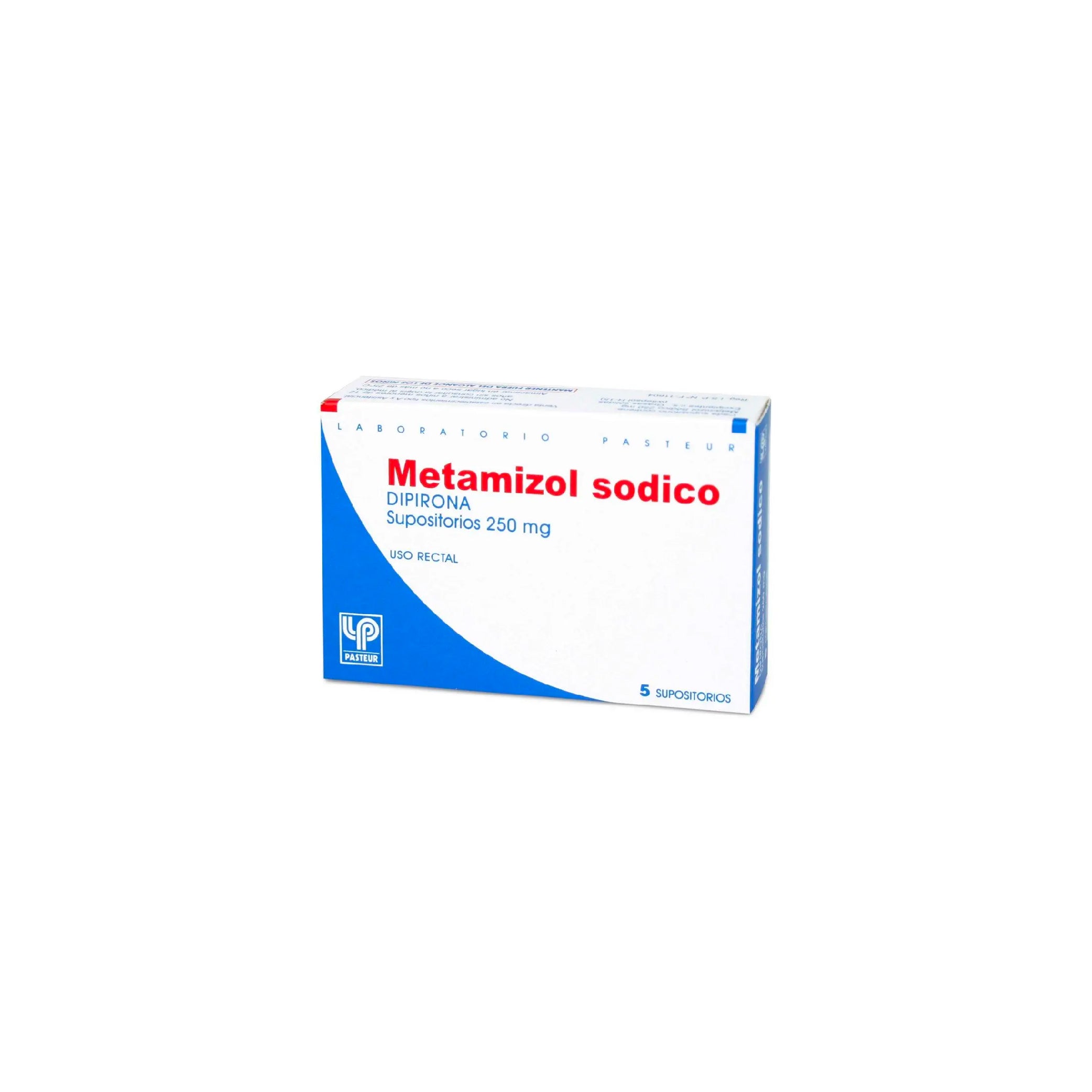METAMIZOL SODICO 250mg Sup. x 5